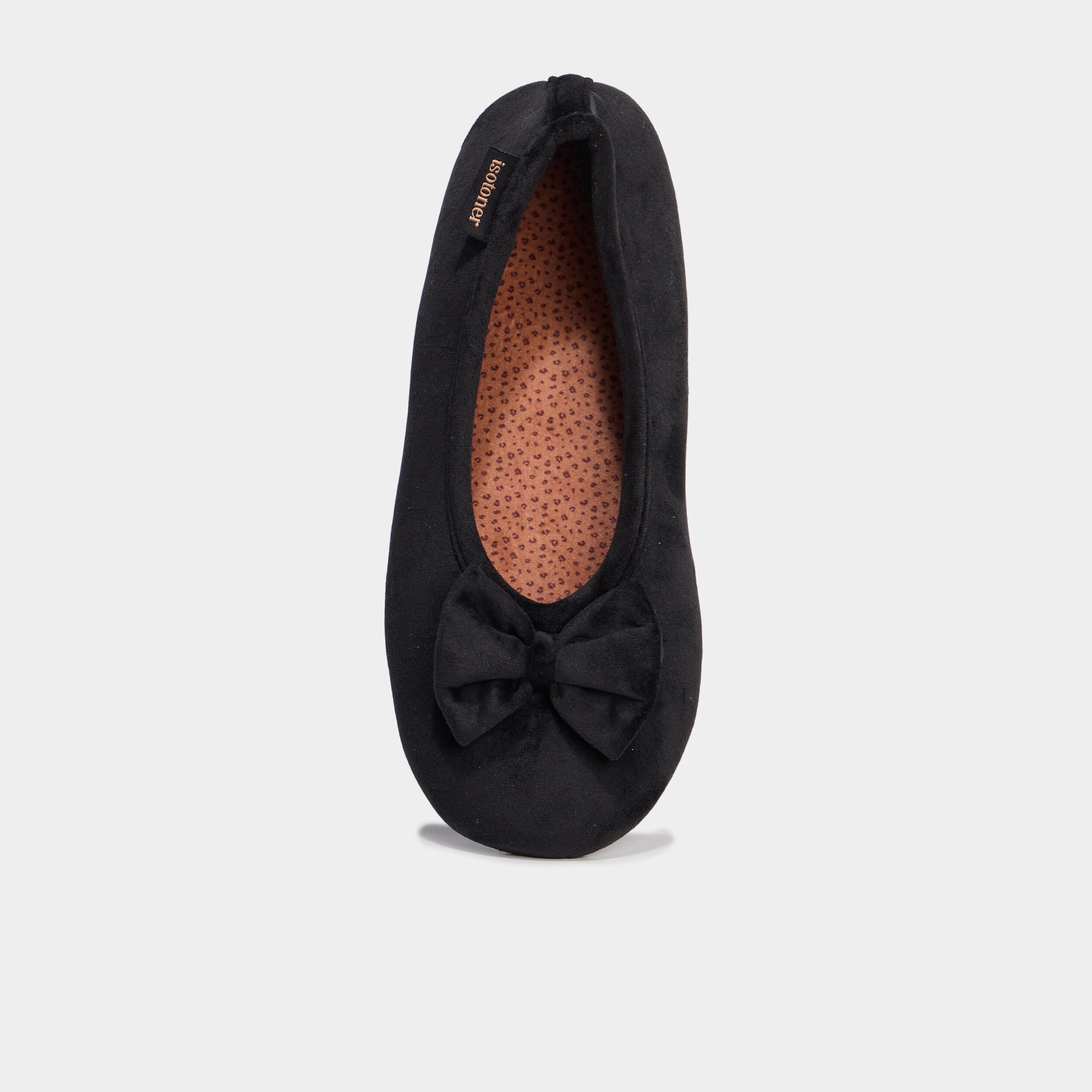 chaussons ballerines isotoner sable femme Chaussons ballerines Isotoner sable femme