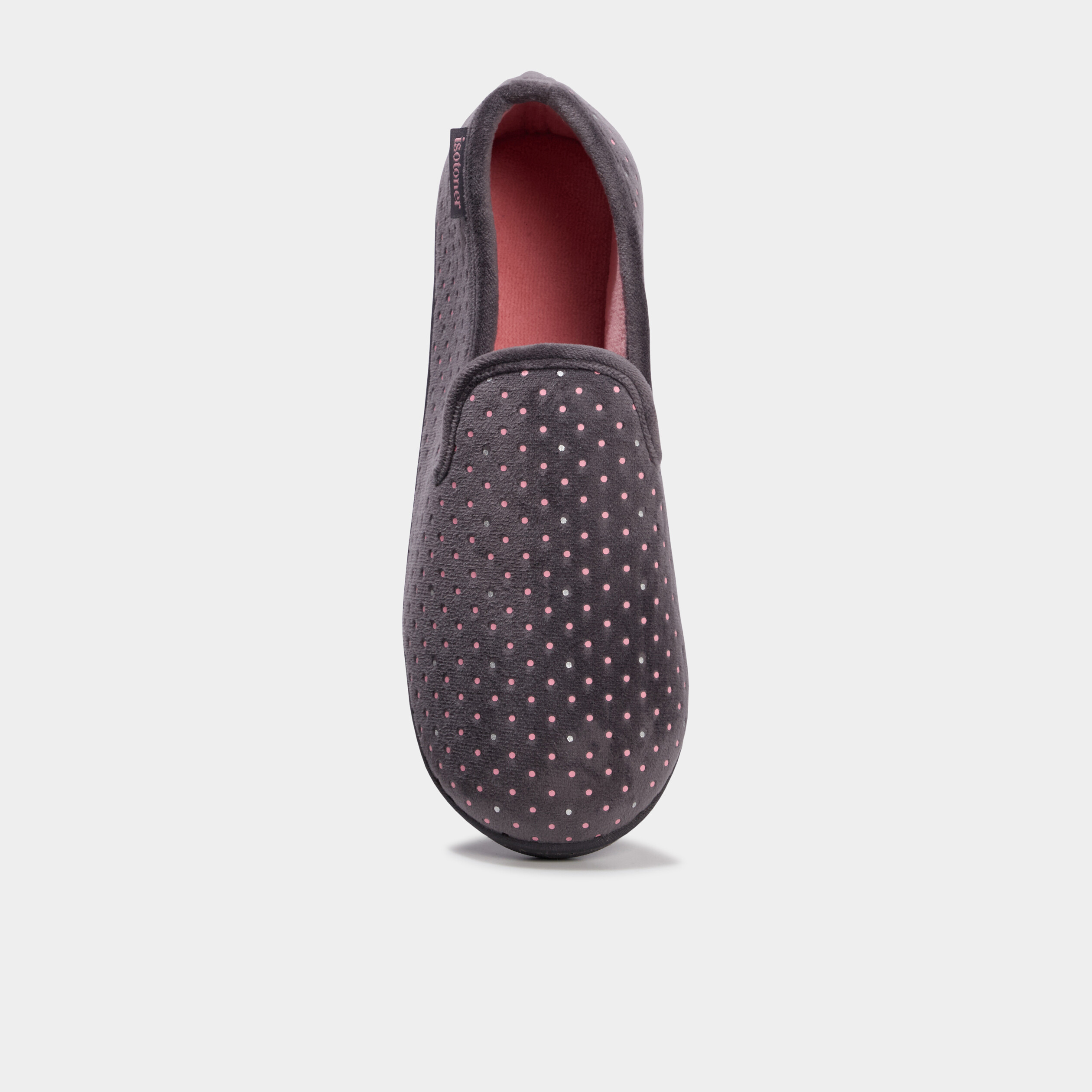 Chaussons Isotoner rose femme