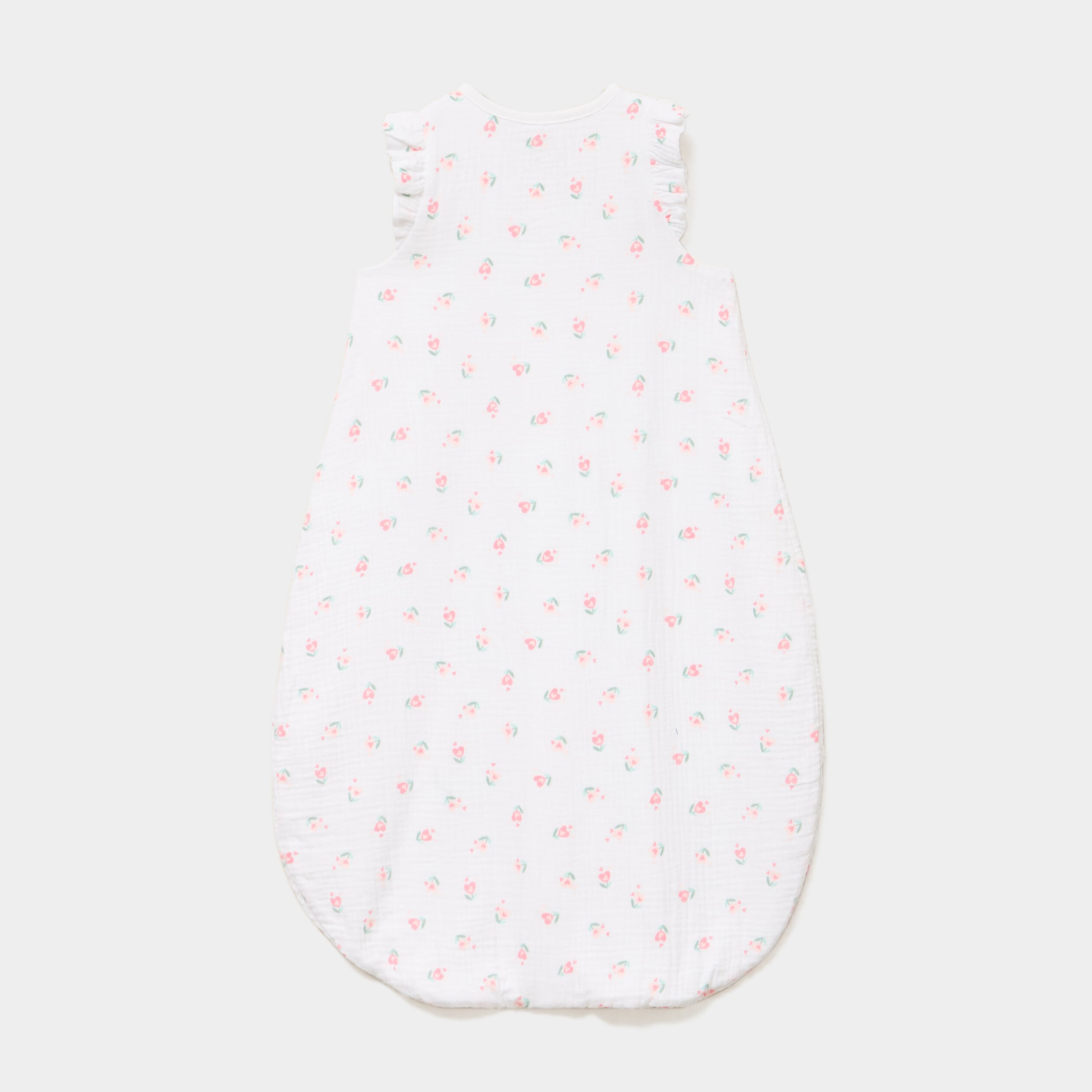 Gigoteuse gaze coton sans manches TOG 1 ecru b&eacute;b&eacute;