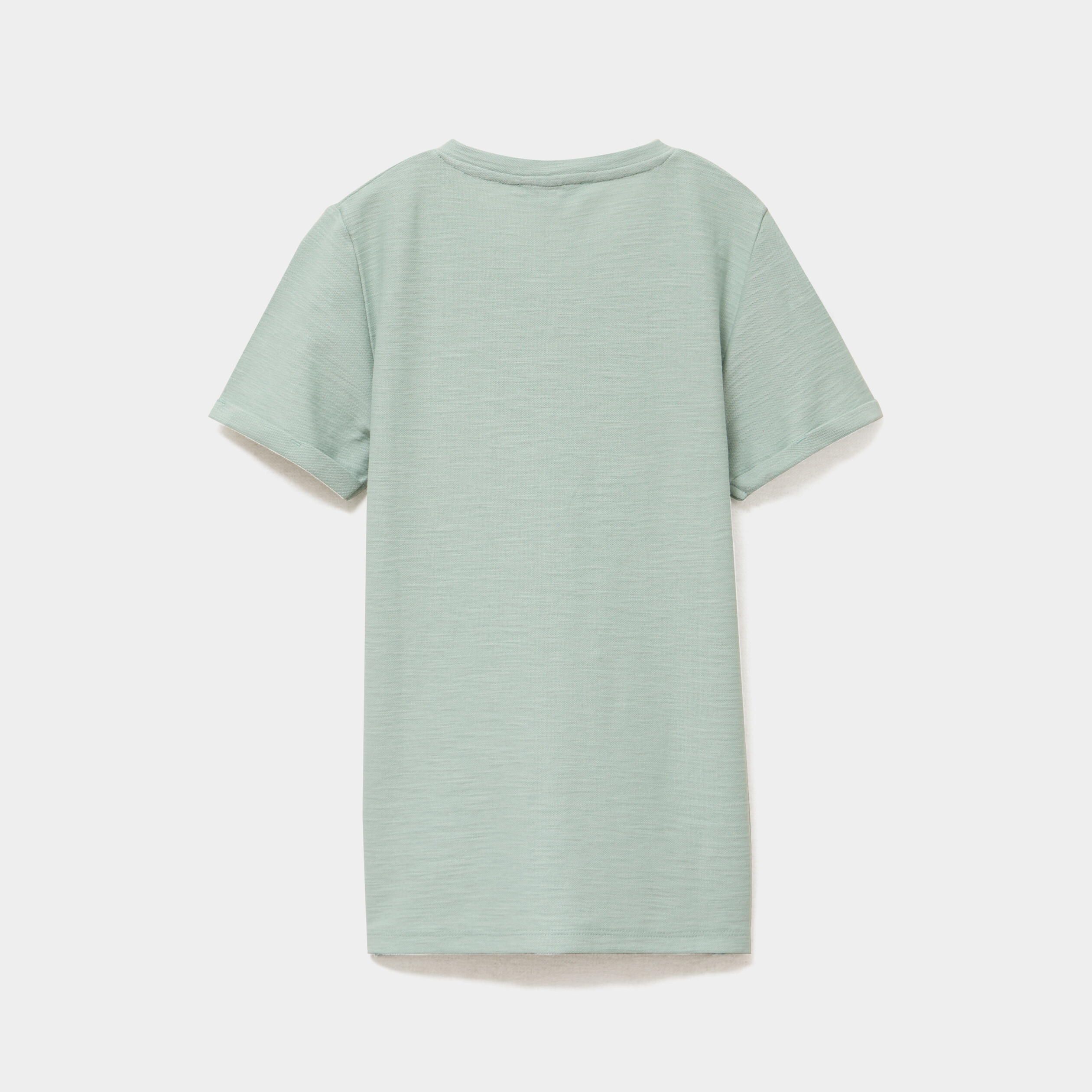 T-shirt manches courtes vert pastel gar&ccedil;on