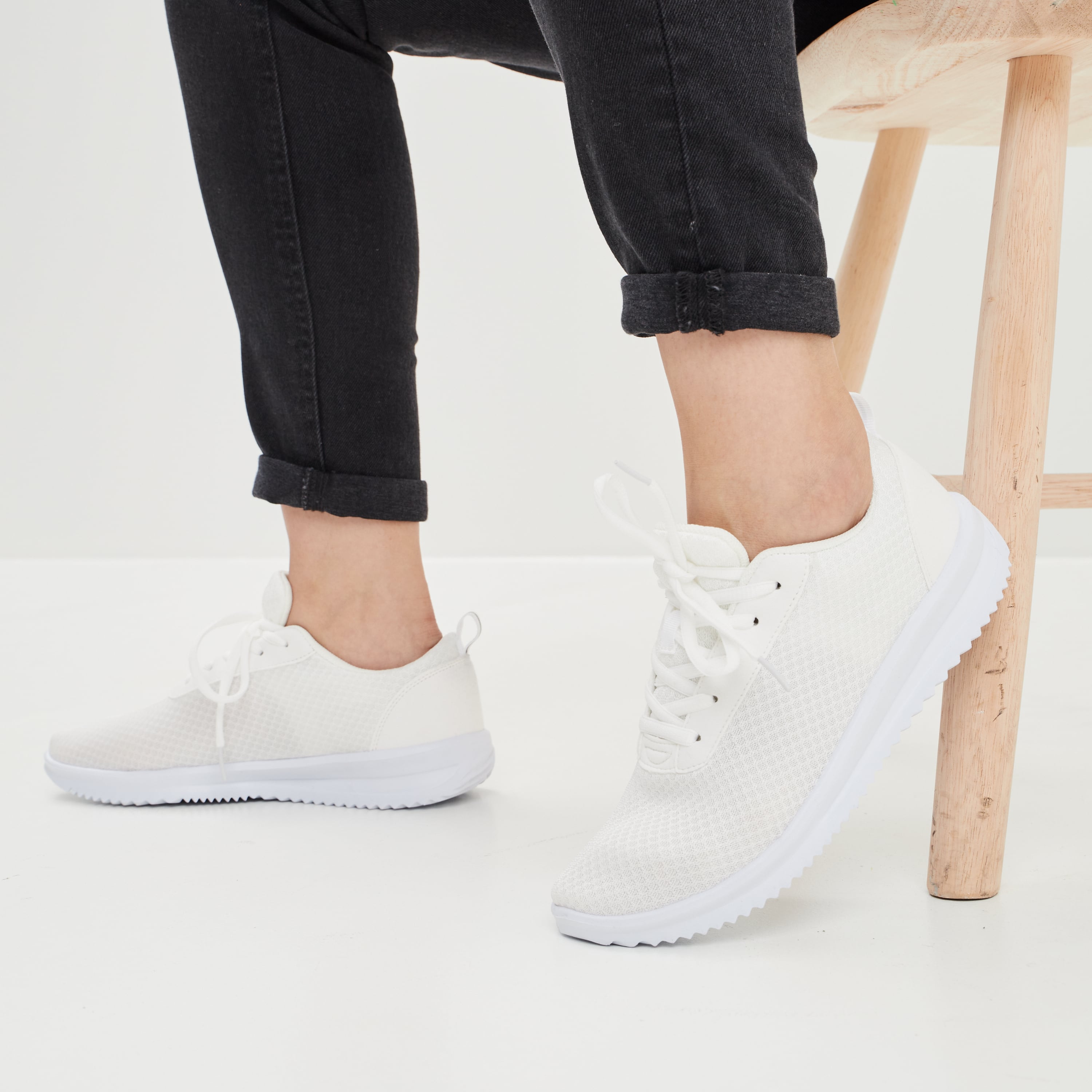 Runnings blanc femme