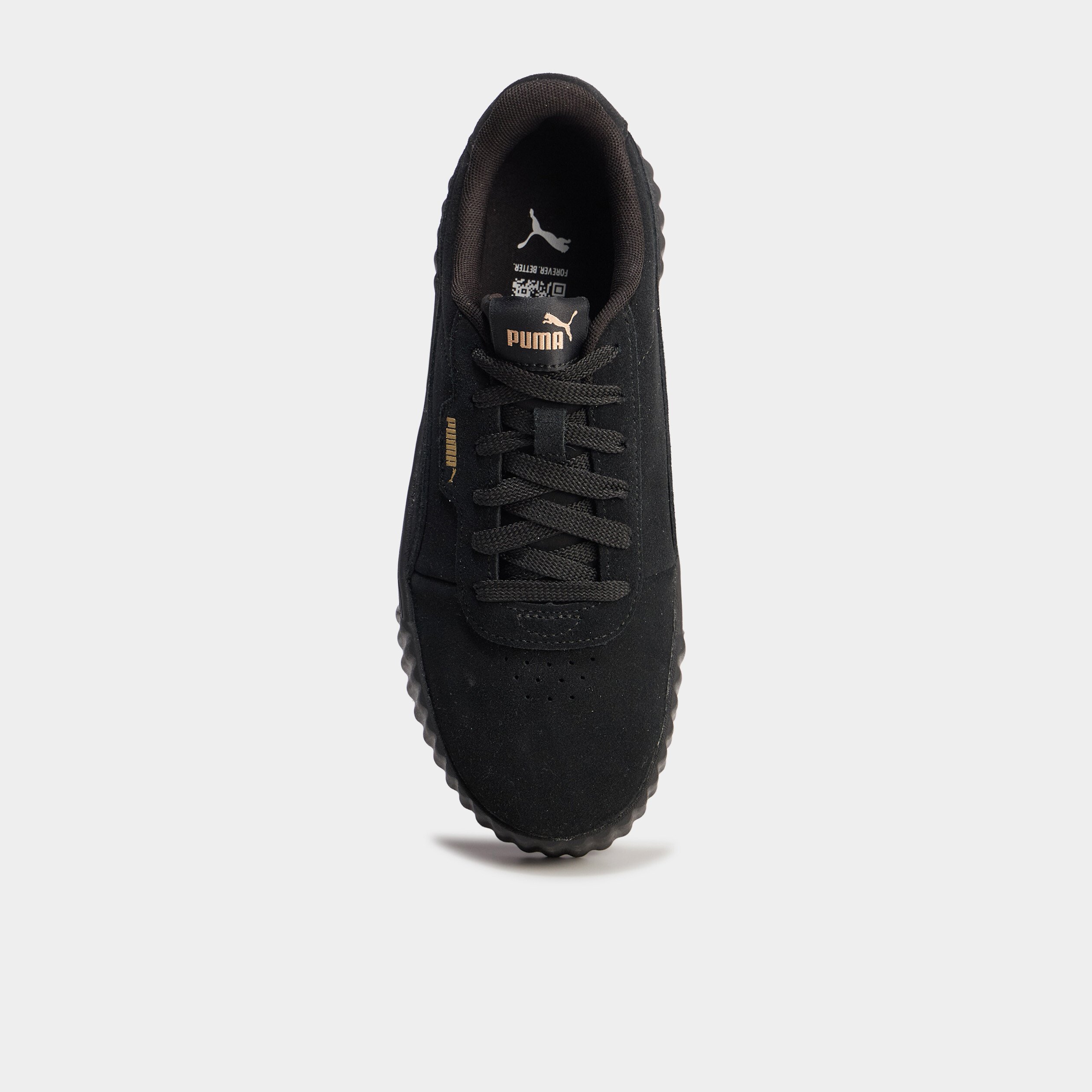 tennis basses en cuir puma noir femme Tennis basses en cuir Puma noir femme