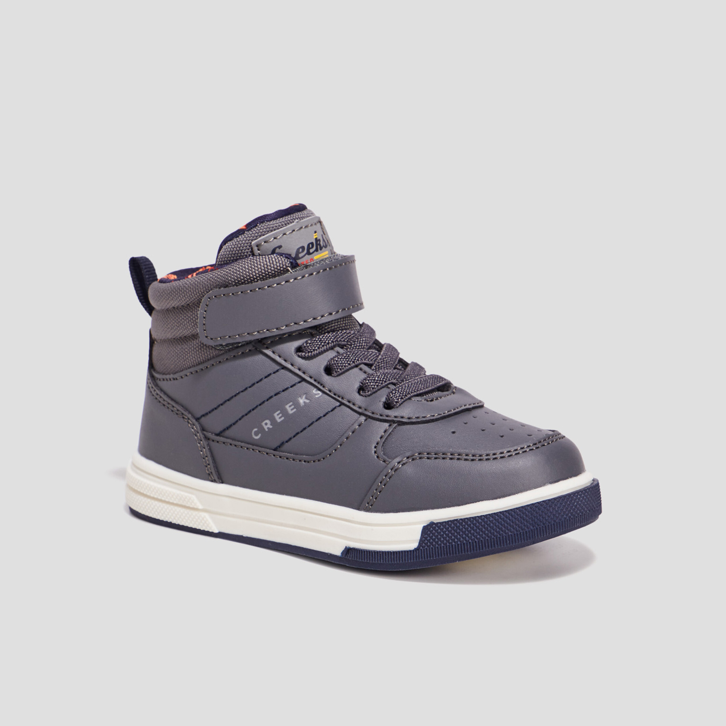 baskets montantes scratch creeks gris garcon Baskets montantes scratch Creeks gris garçon