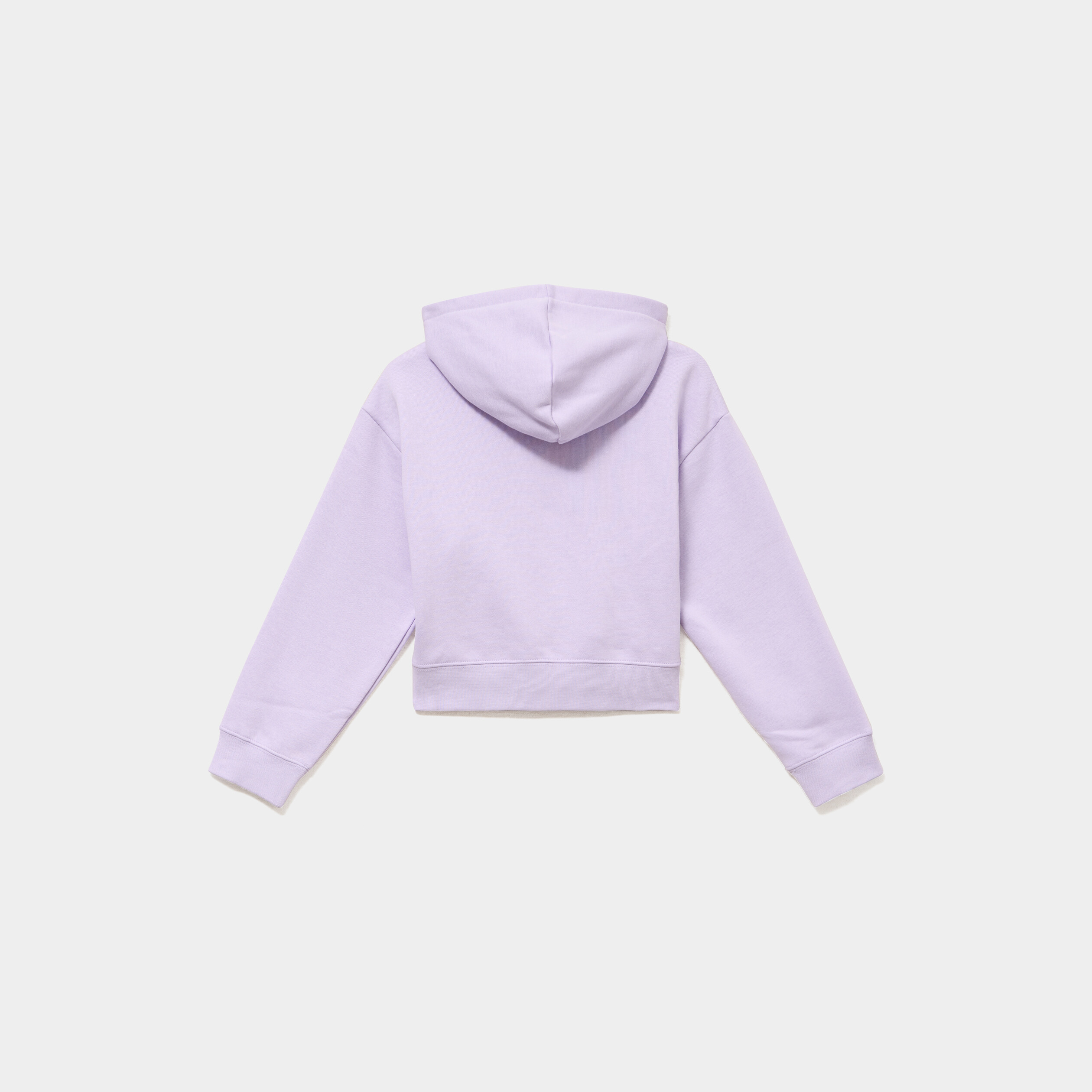 Sweat hoodie &agrave; capuche Puma parme fille