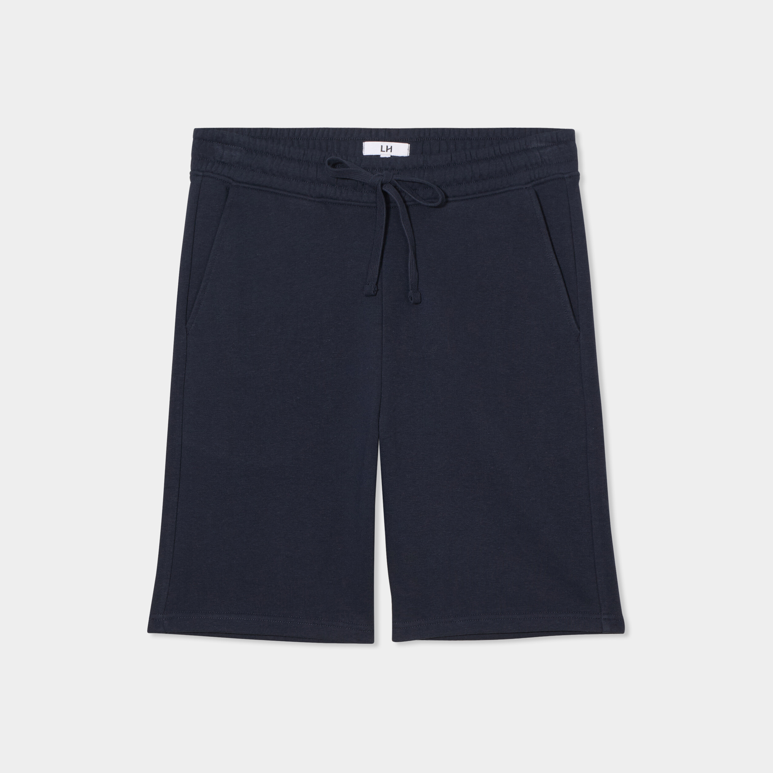 Short de jogging taille &eacute;lastiqu&eacute;e l&eacute;ger bleu marine homme