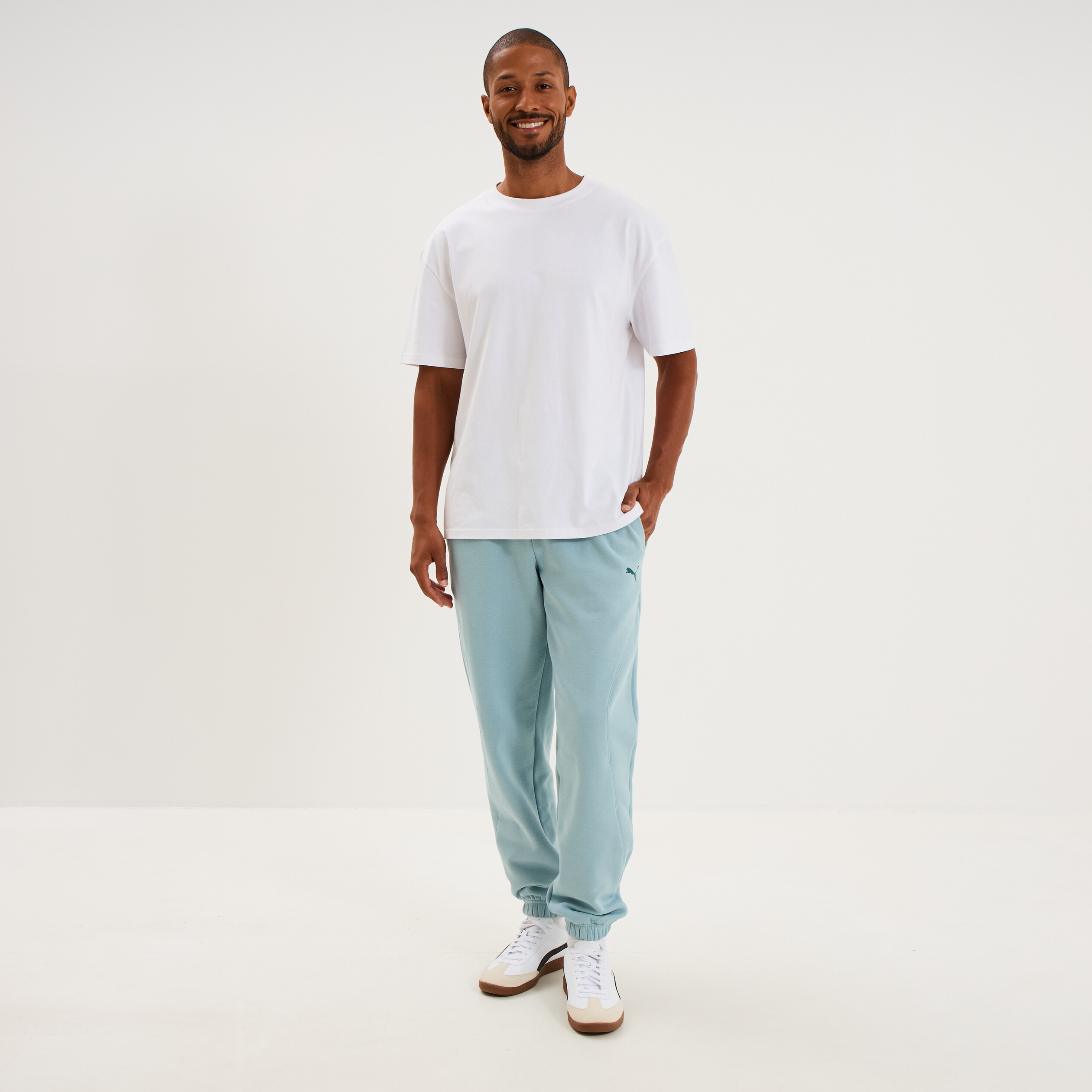 Pantalon de jogging regular Puma vert &eacute;meraude homme