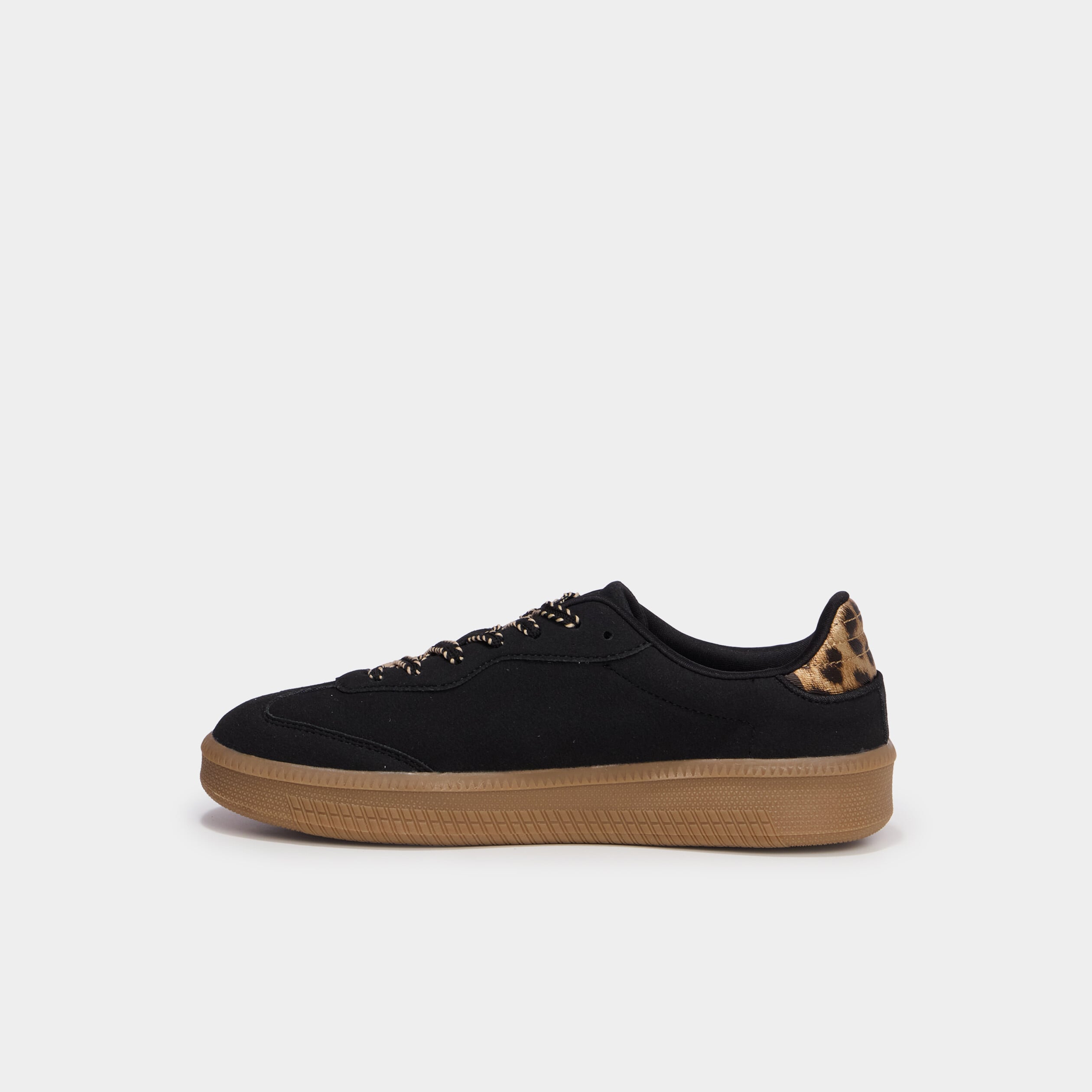 Baskets &agrave; lacets noir femme