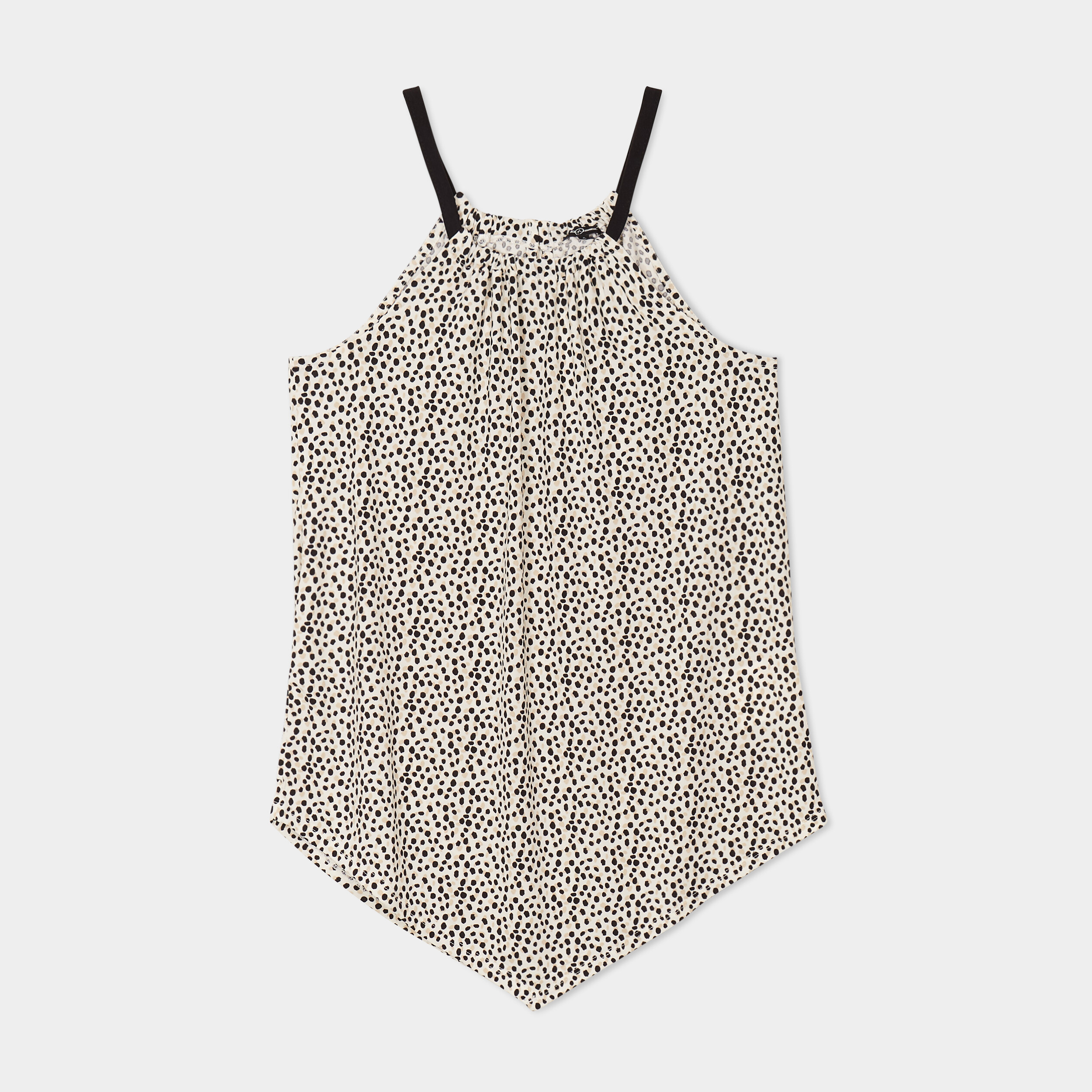 debardeur asymetrique mosquitos beige femme Débardeur asymétrique Mosquitos beige femme