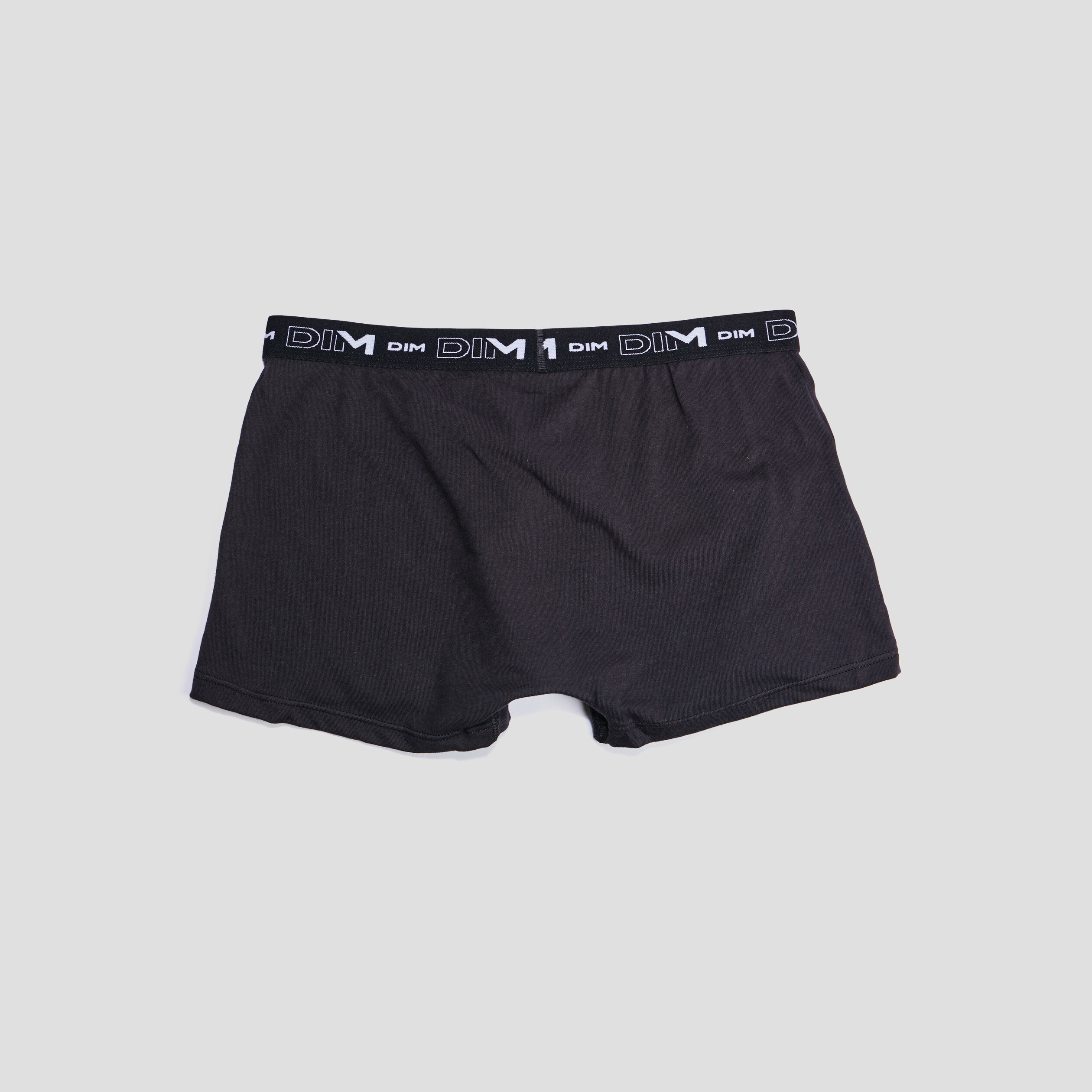 lot 3 boxers coton stretch dim gris homme Lot 3 boxers coton stretch DIM gris homme