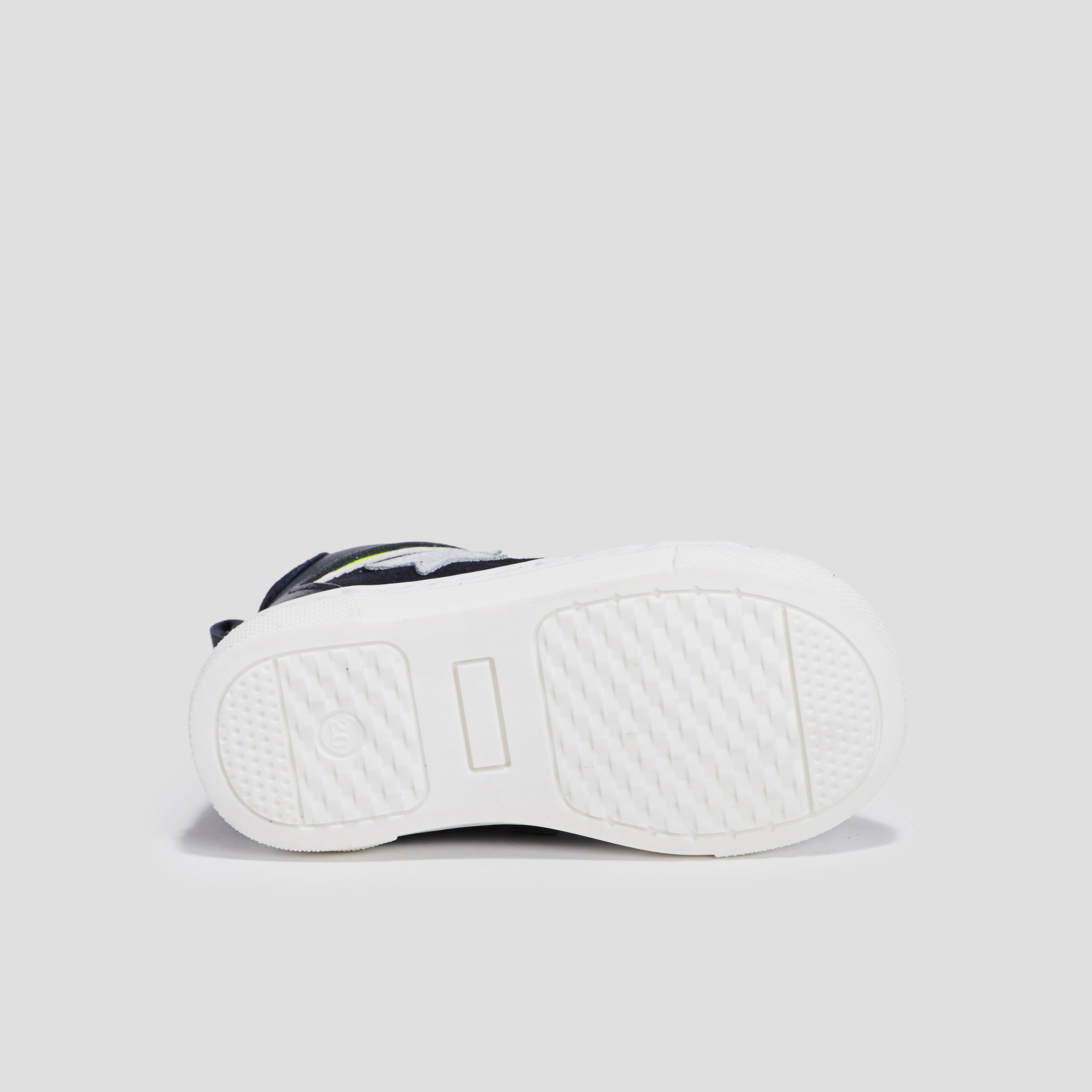 Bottillons en cuir bleu marine bébé garçon