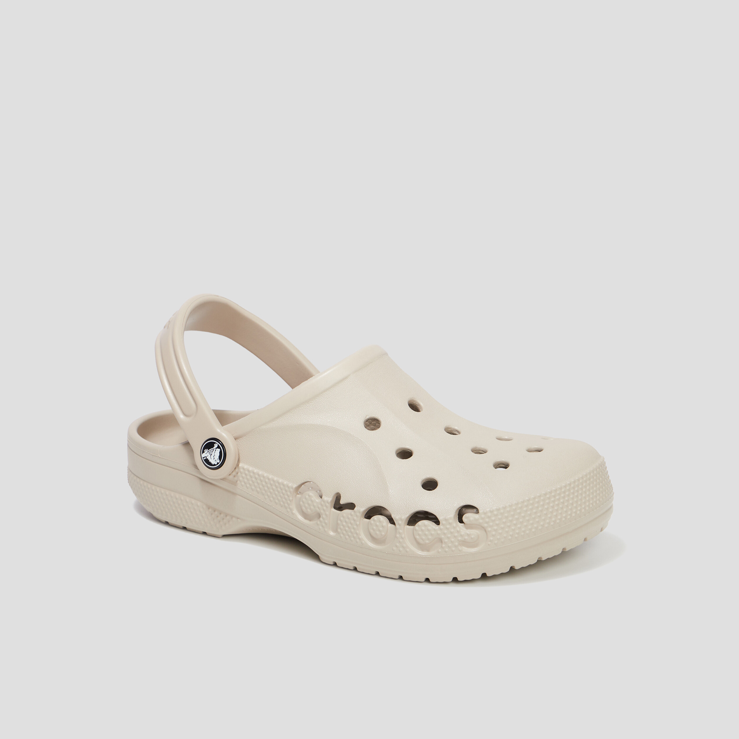 Sabots &agrave; bride ajour&eacute; Crocs sable femme