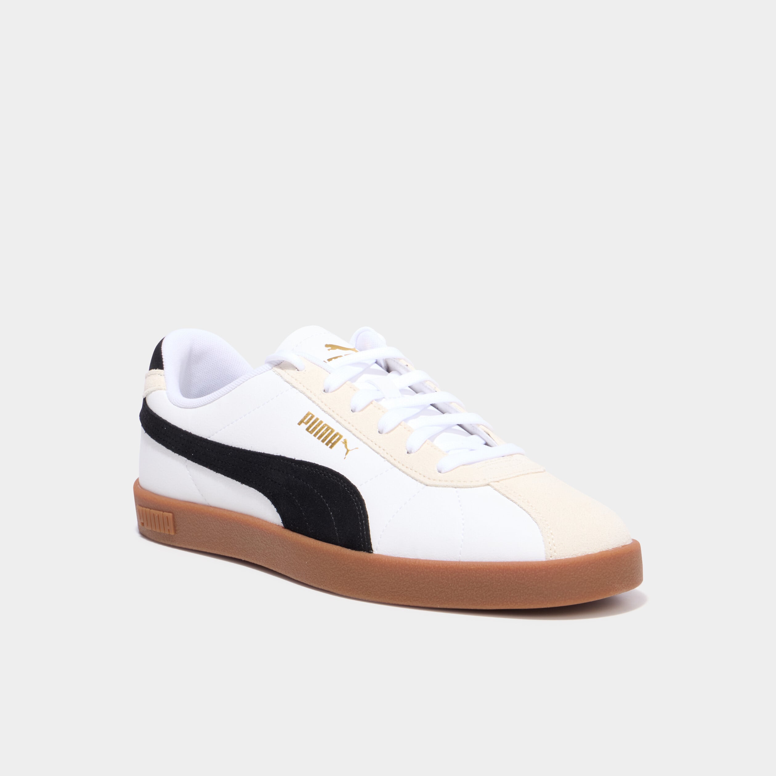 Tennis basses &agrave; lacets Puma Club noir homme