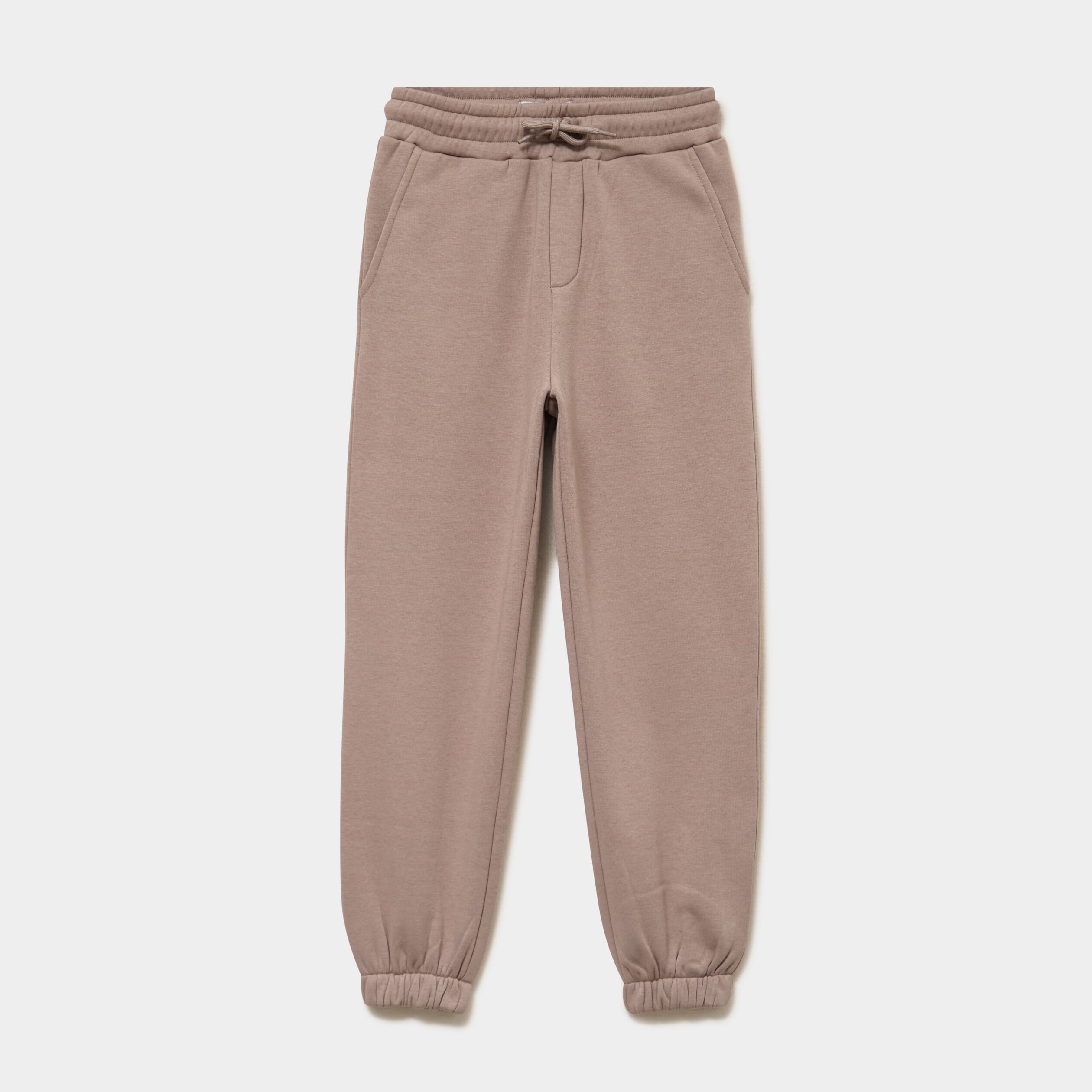 Pantalon de jogging confort doubl&eacute; taupe gar&ccedil;on