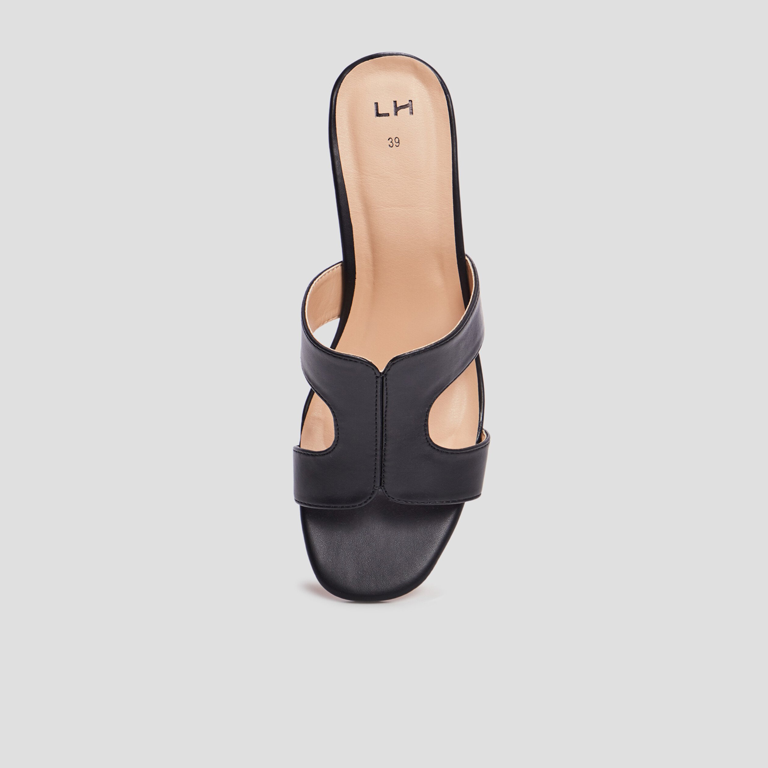 mules a talons noir femme Mules à talons noir femme