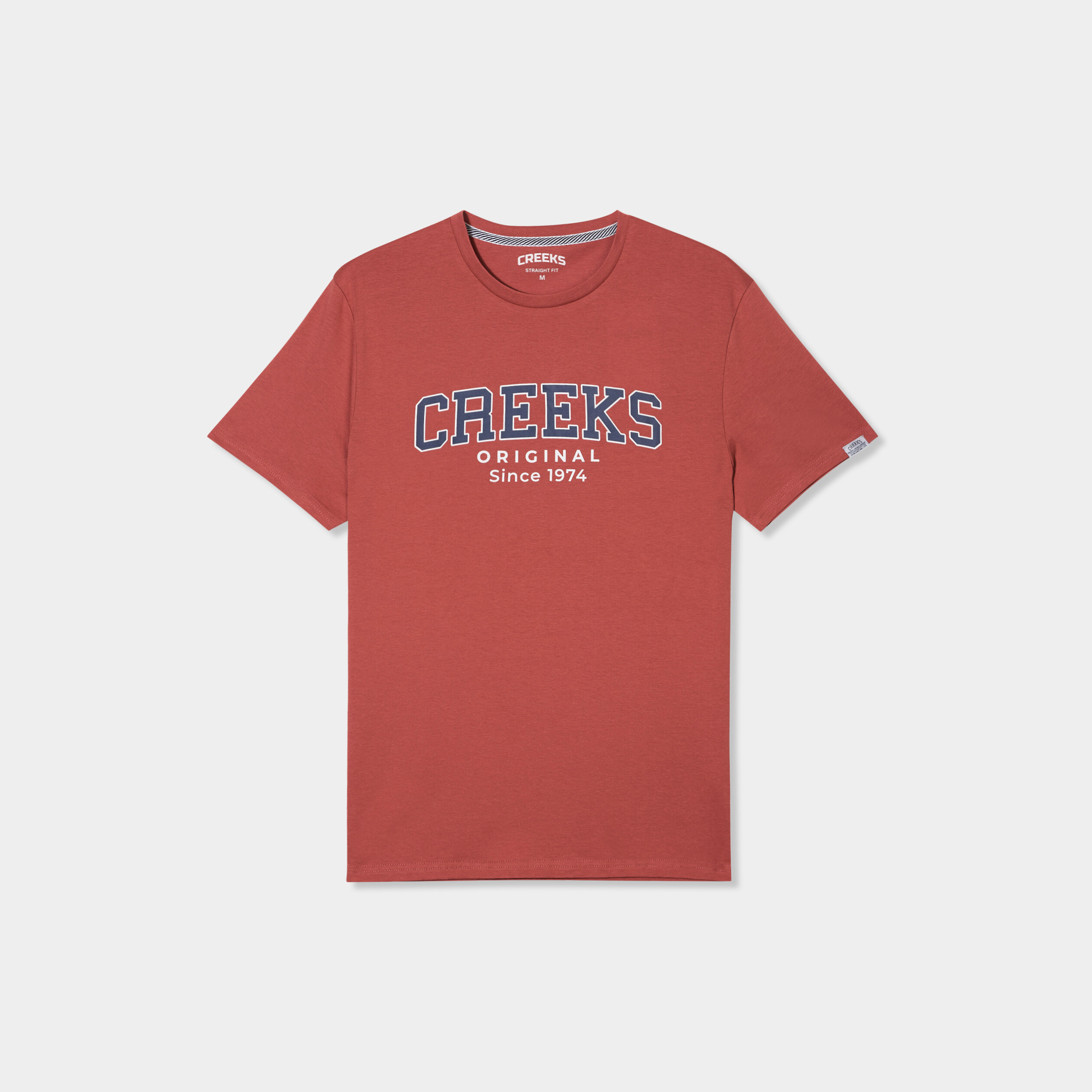 t shirt manches courtes coton vieux rose homme T-shirt manches courtes coton vieux rose homme