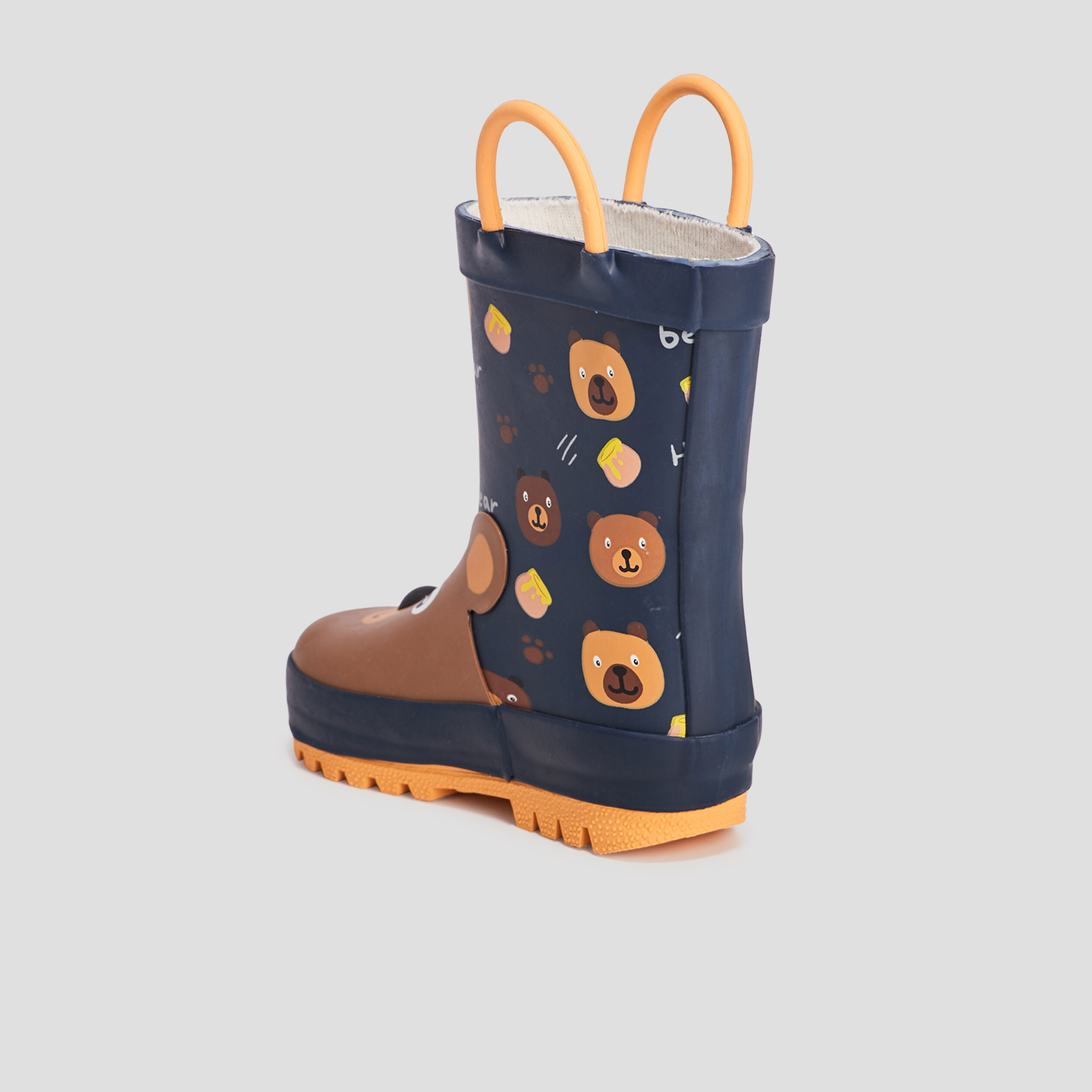 bottes de pluie bleu marine bebeg Bottes de pluie bleu marine bébé garçon