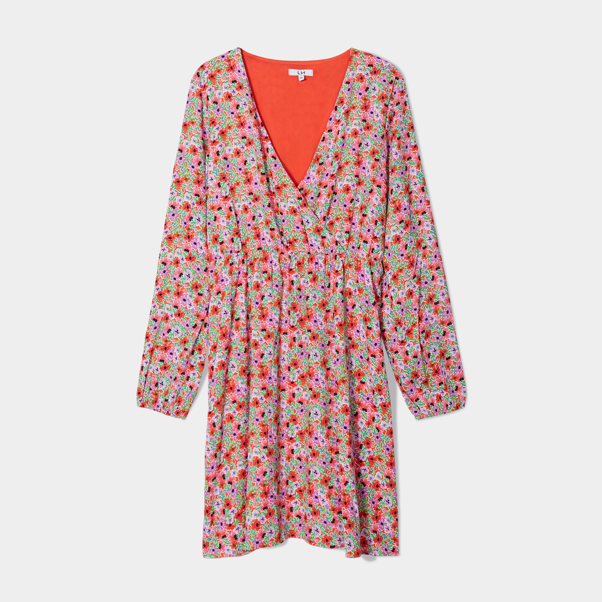 Robe coeur rouge deals
