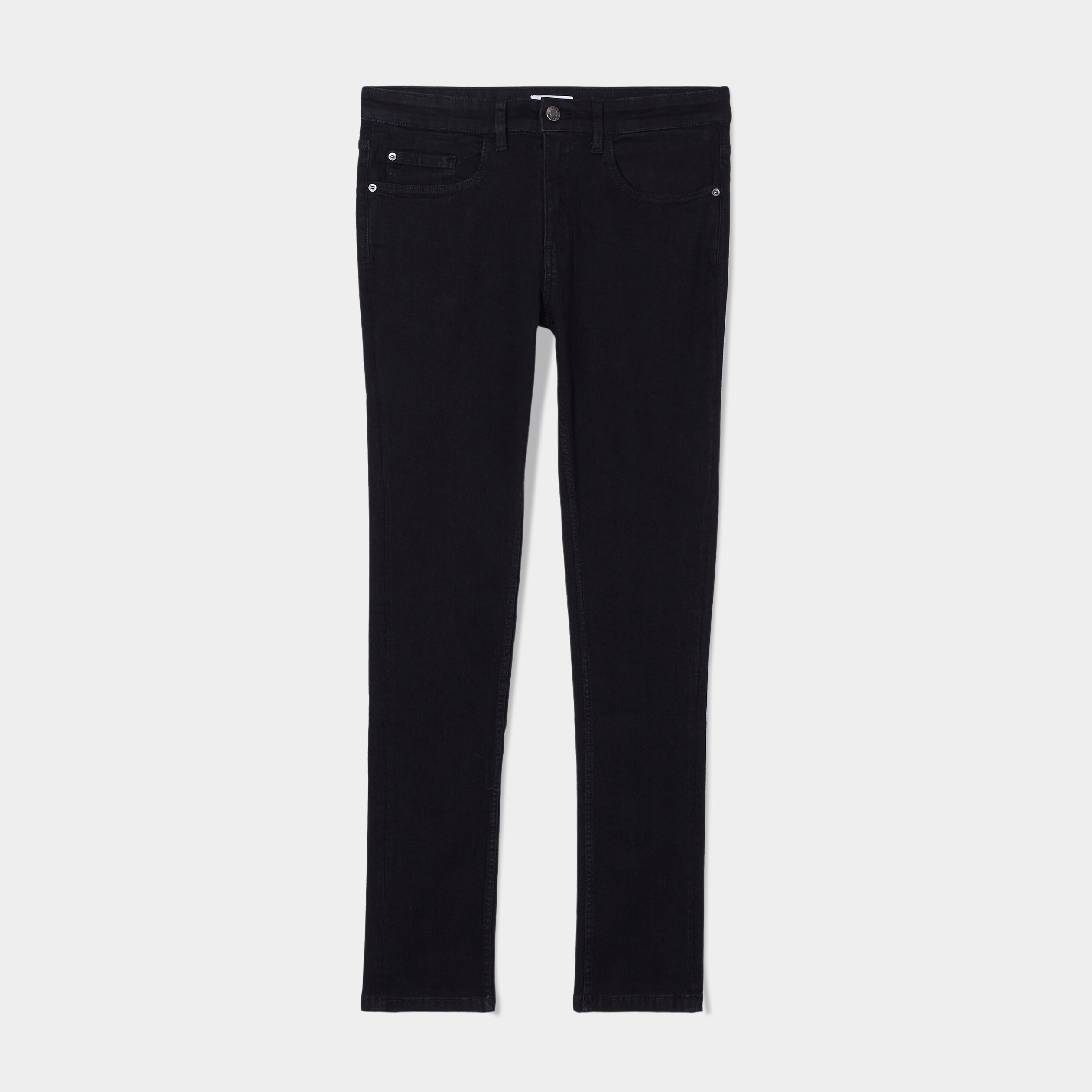 jeans skinny 5 poches denim noir homme Jeans skinny 5 poches denim noir homme