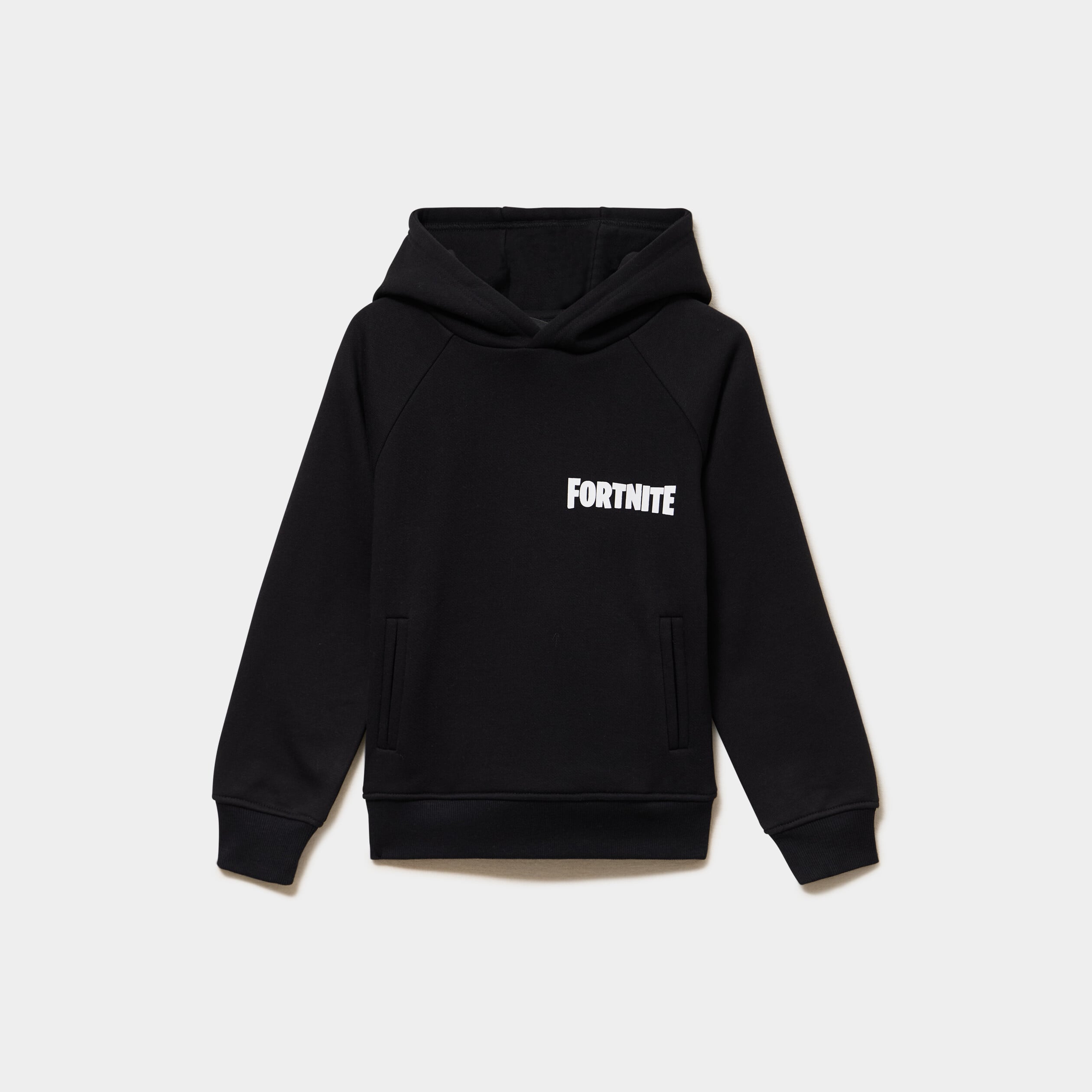 Sweat hoodie 1 poche &agrave; capuche Fortnite noir gar&ccedil;on