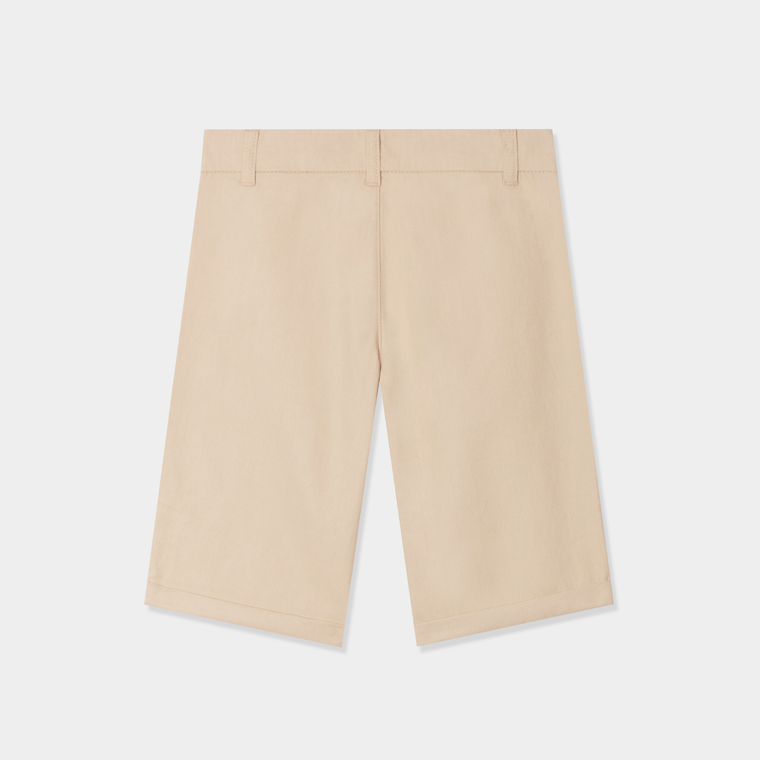 bermuda straight beige garcon Bermuda straight beige garçon