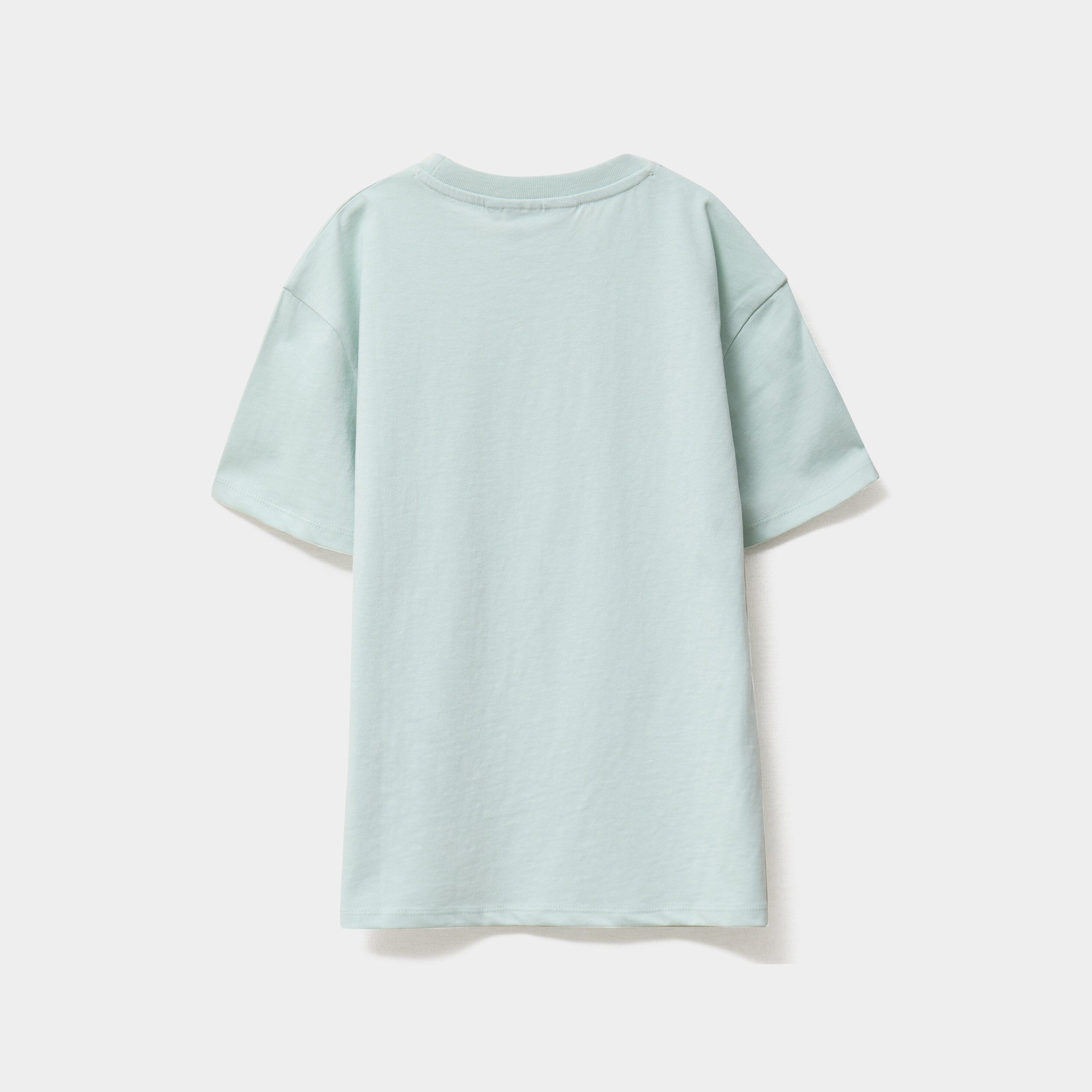 t shirt manches courtes demon slayer vert pastel garcon T-shirt manches courtes Demon Slayer vert pastel garçon