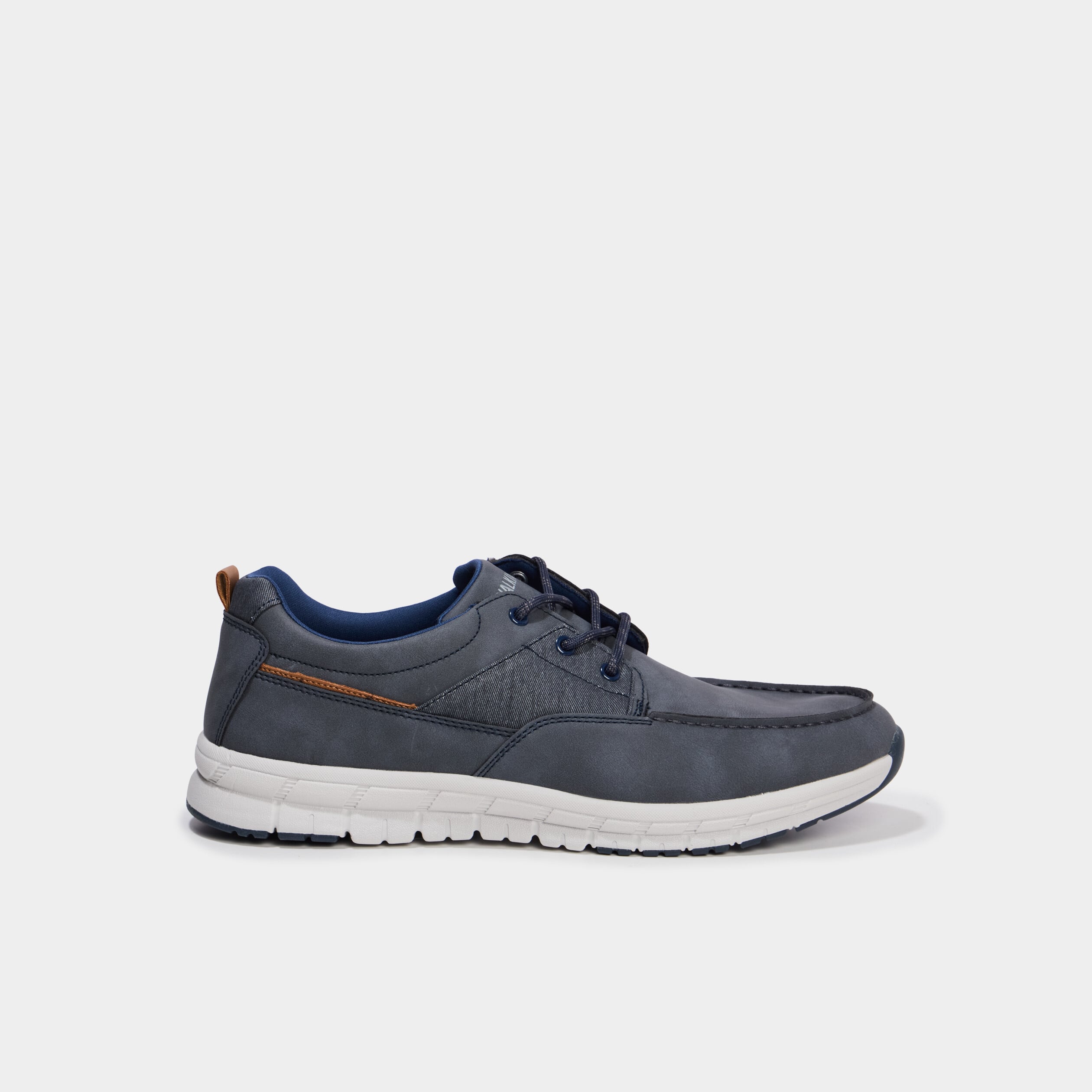 Chaussures &agrave; lacets bateau bleu homme