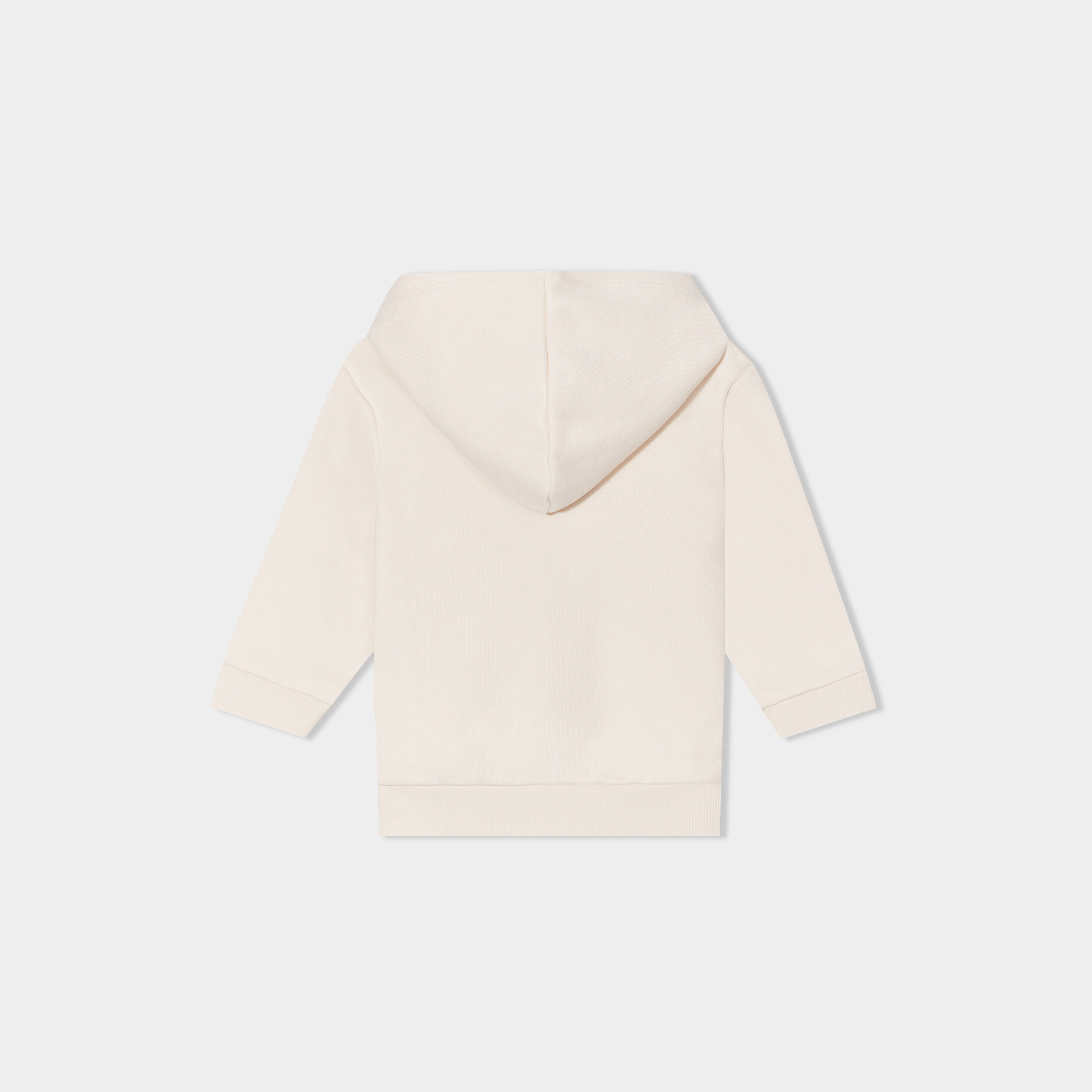 sweat a capuche hoodie creeks ecru bebeg Sweat à capuche hoodie Creeks ecru bébé garçon