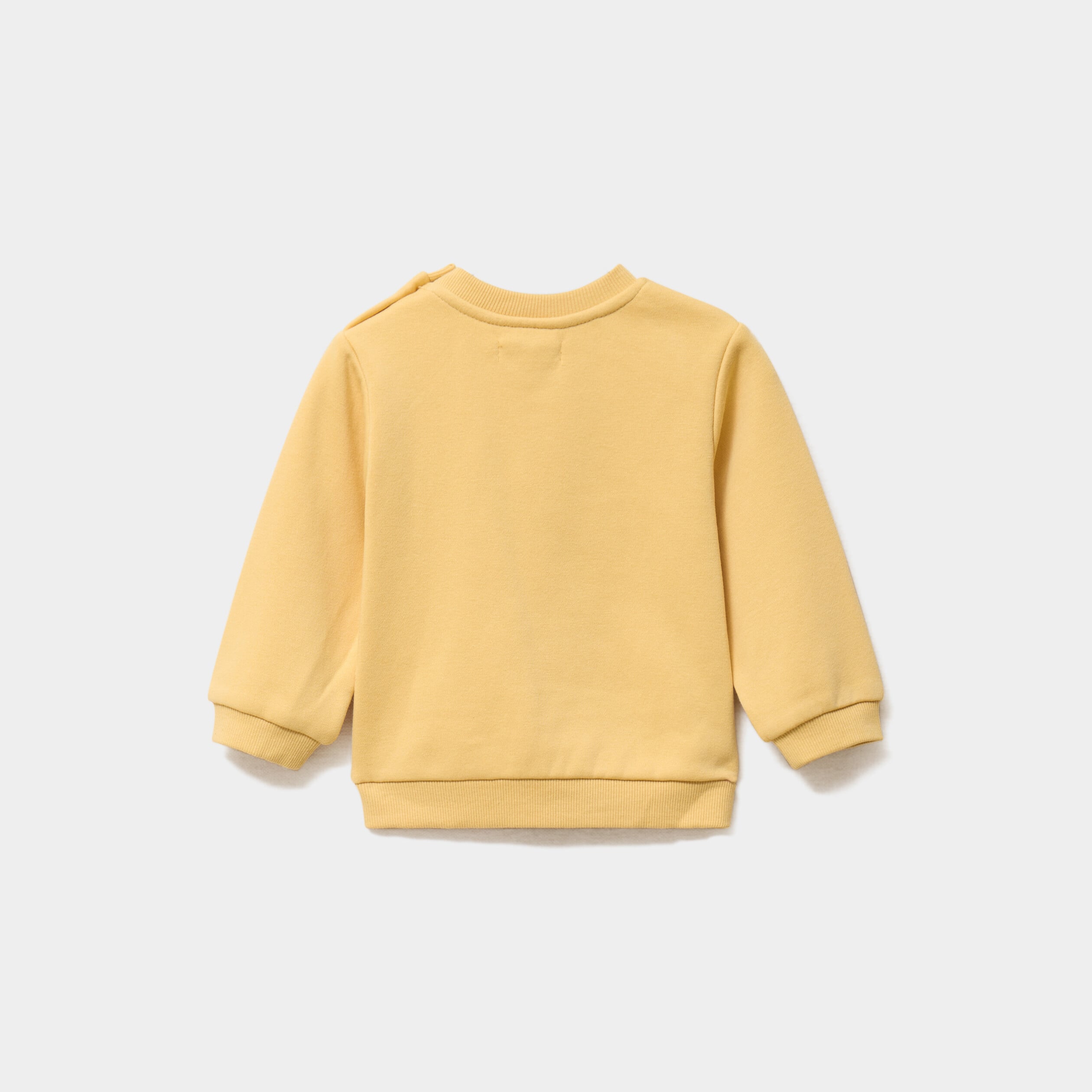 Sweat manches longues jaune b&eacute;b&eacute; gar&ccedil;on
