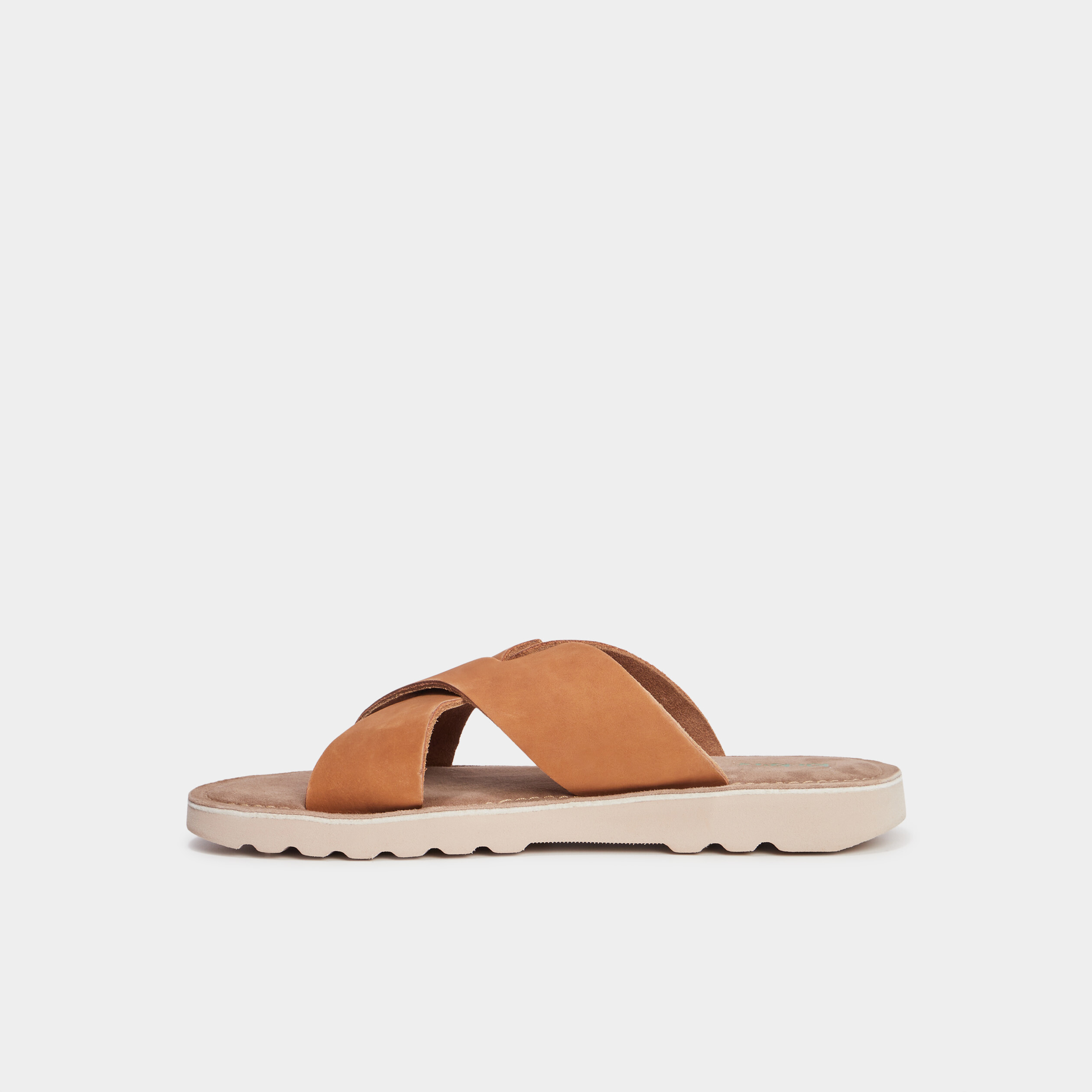 sandales en cuir sable homme Sandales en cuir sable homme