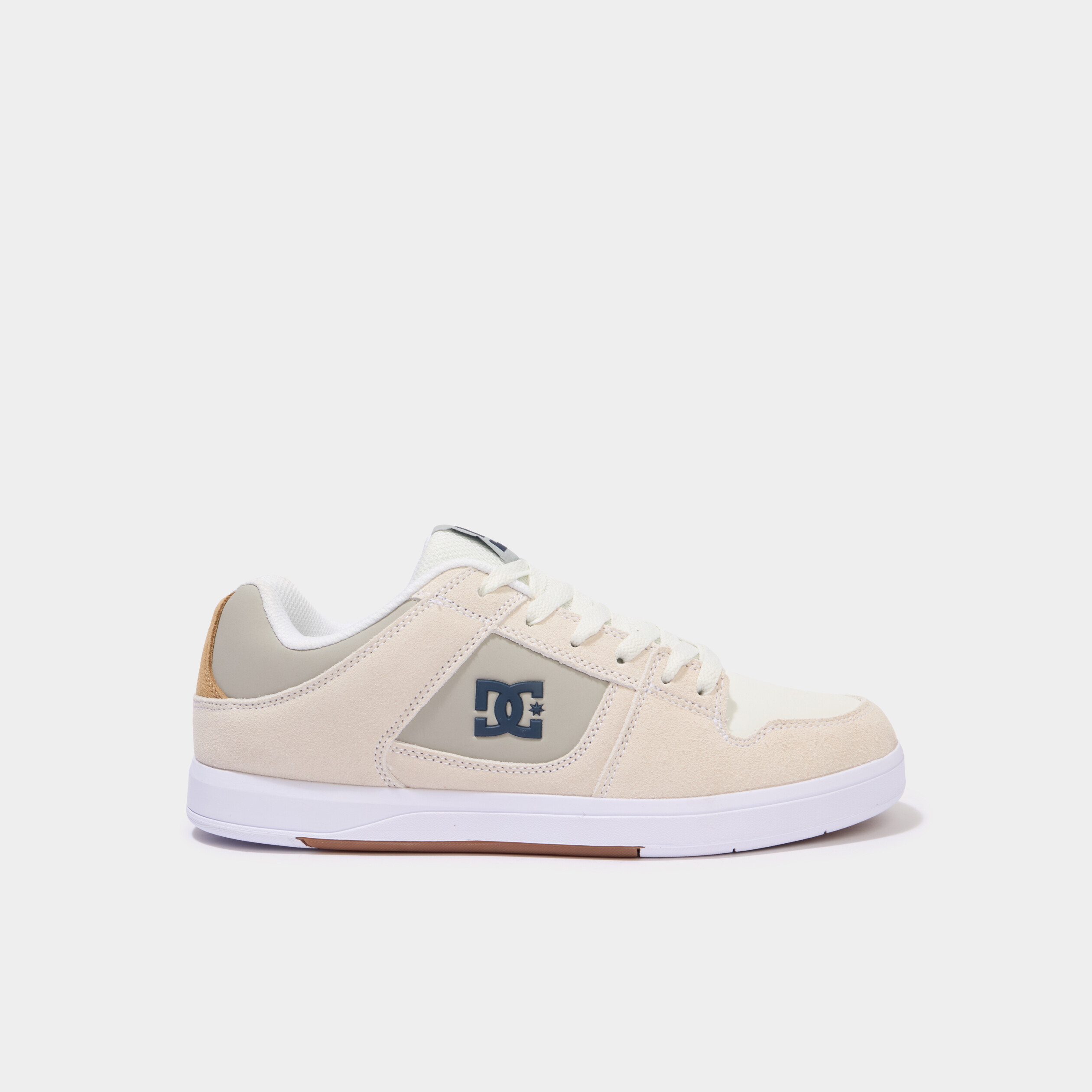 Baskets en cuir su&eacute;dine antid&eacute;rapantes sable homme