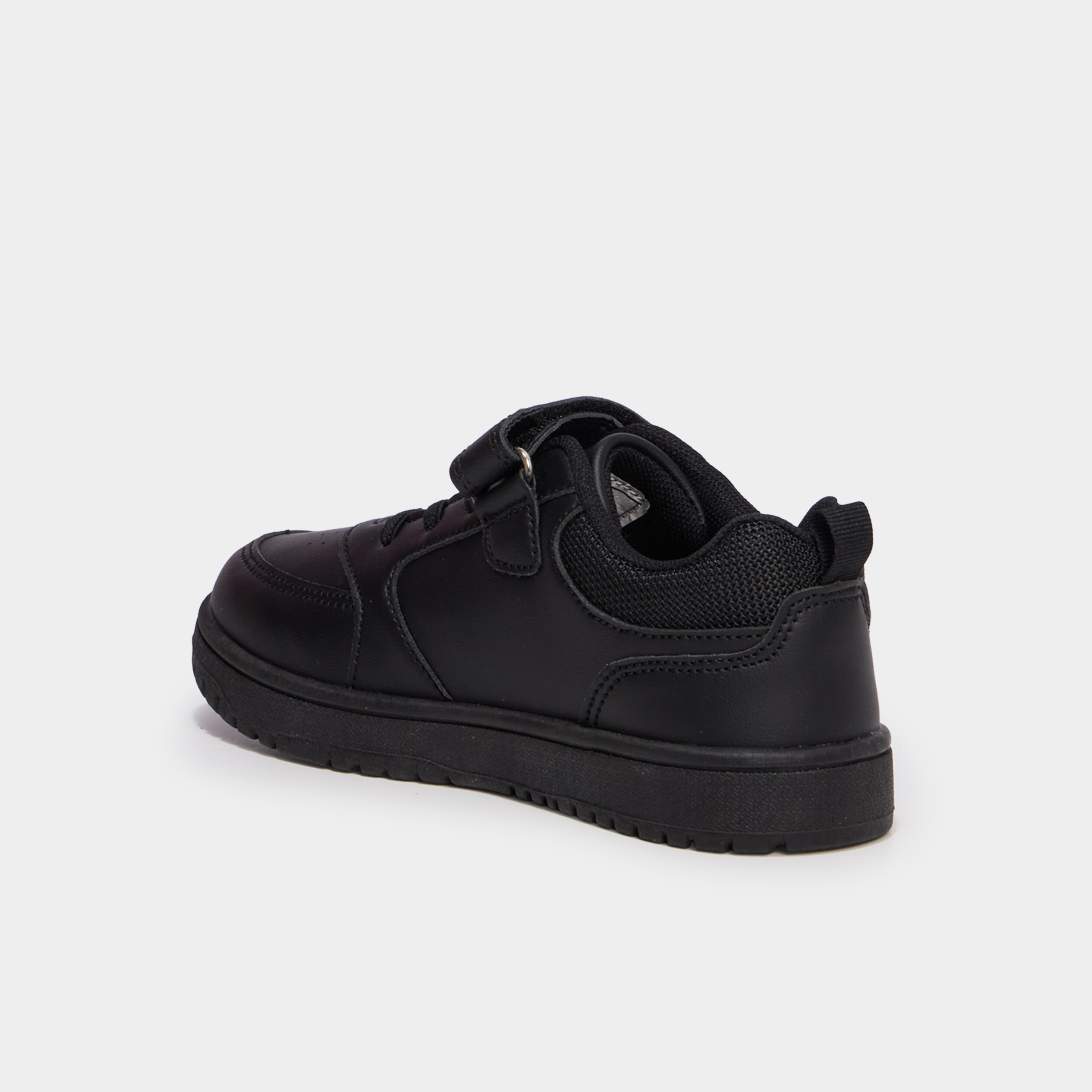 Baskets avec scratchs noir gar&ccedil;on