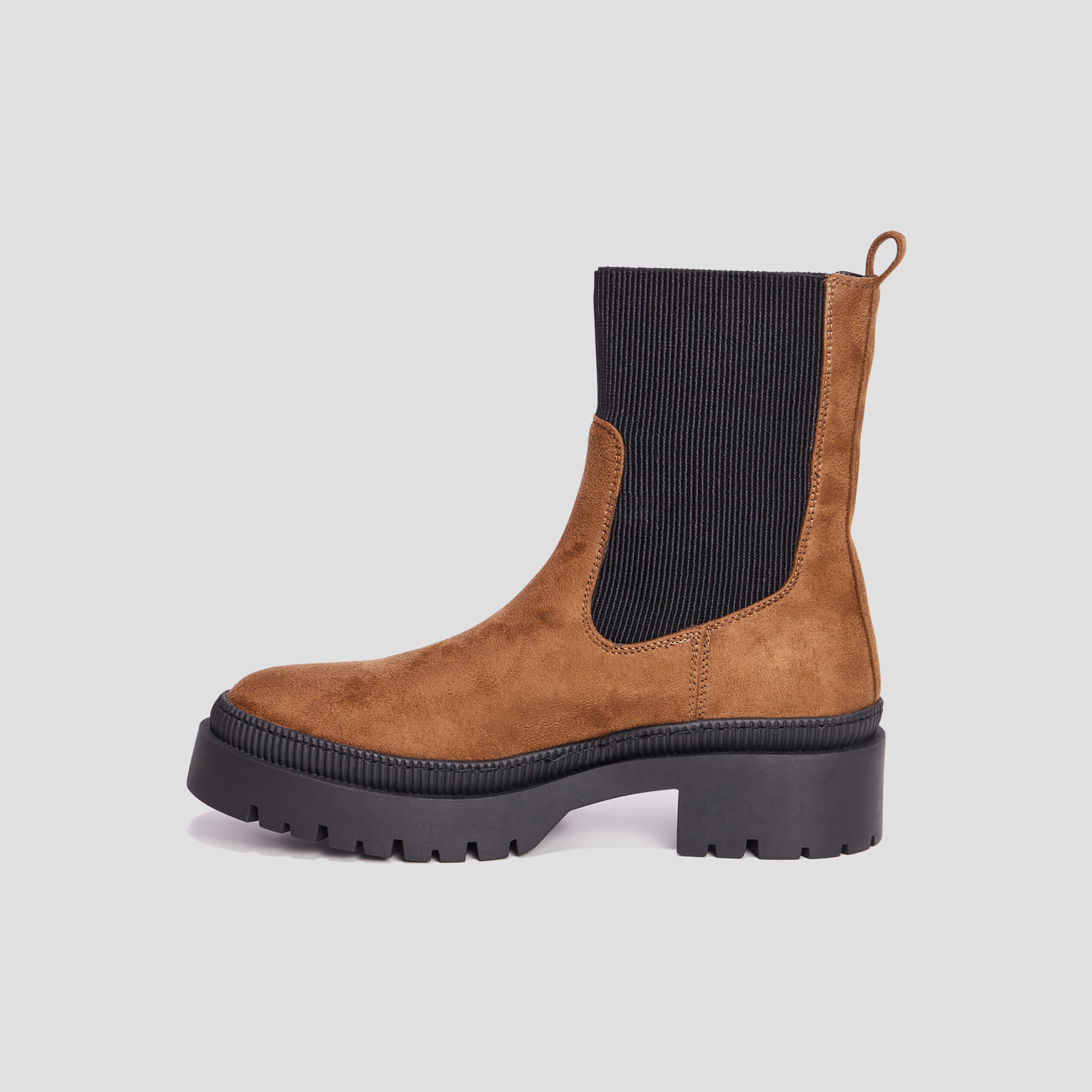 bottines ranger avec elastiques marron femme Bottines ranger avec élastiques marron femme