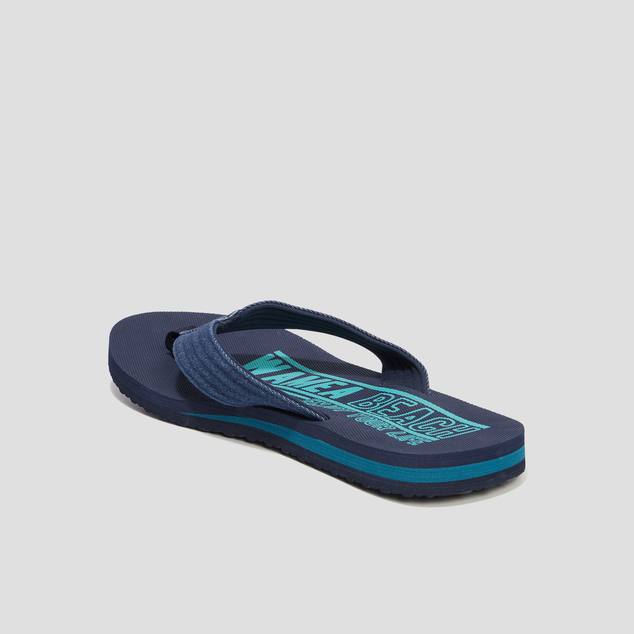 tongs brides en jean bleu homme Tongs brides en jean bleu homme