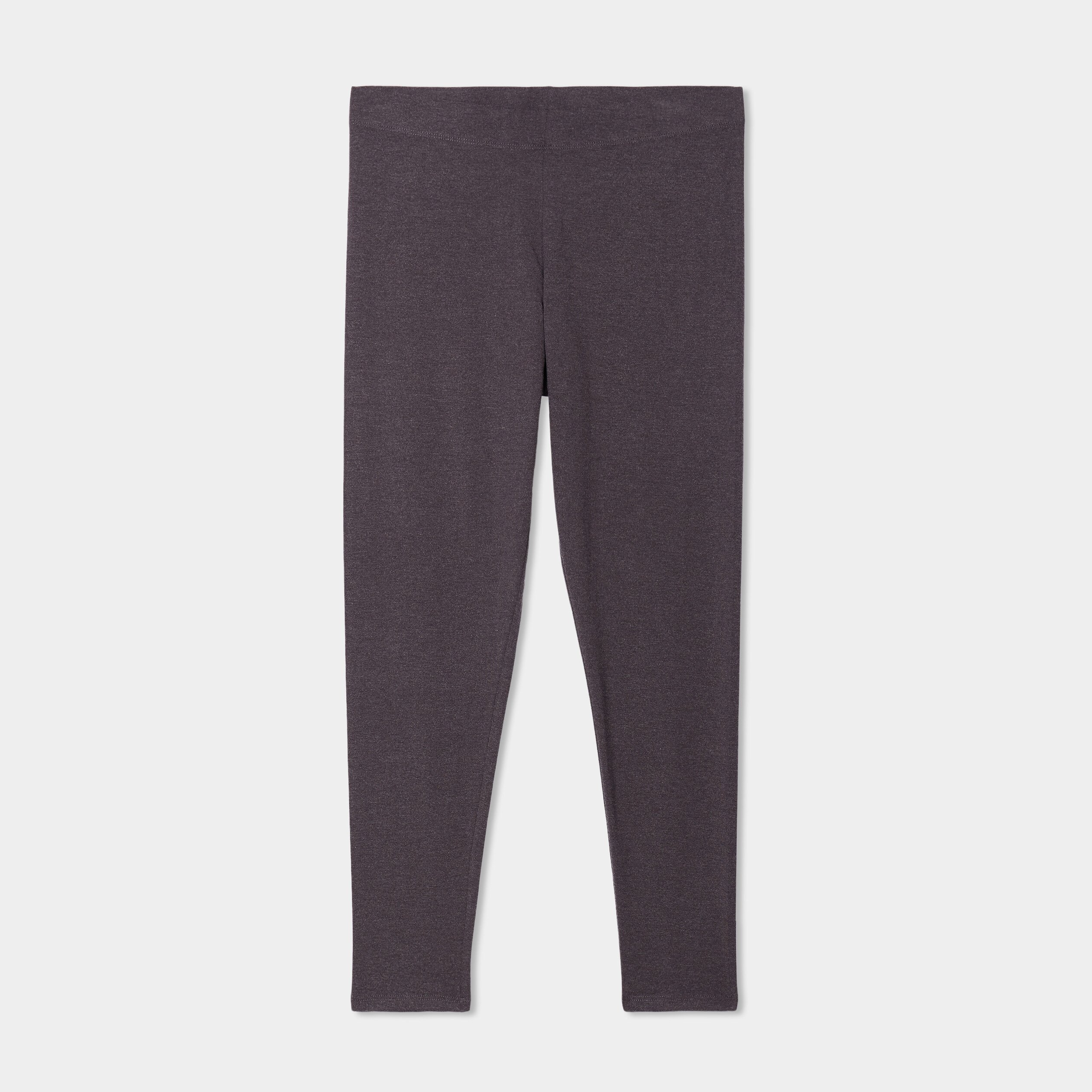 Legging gris foncé femme grande taille