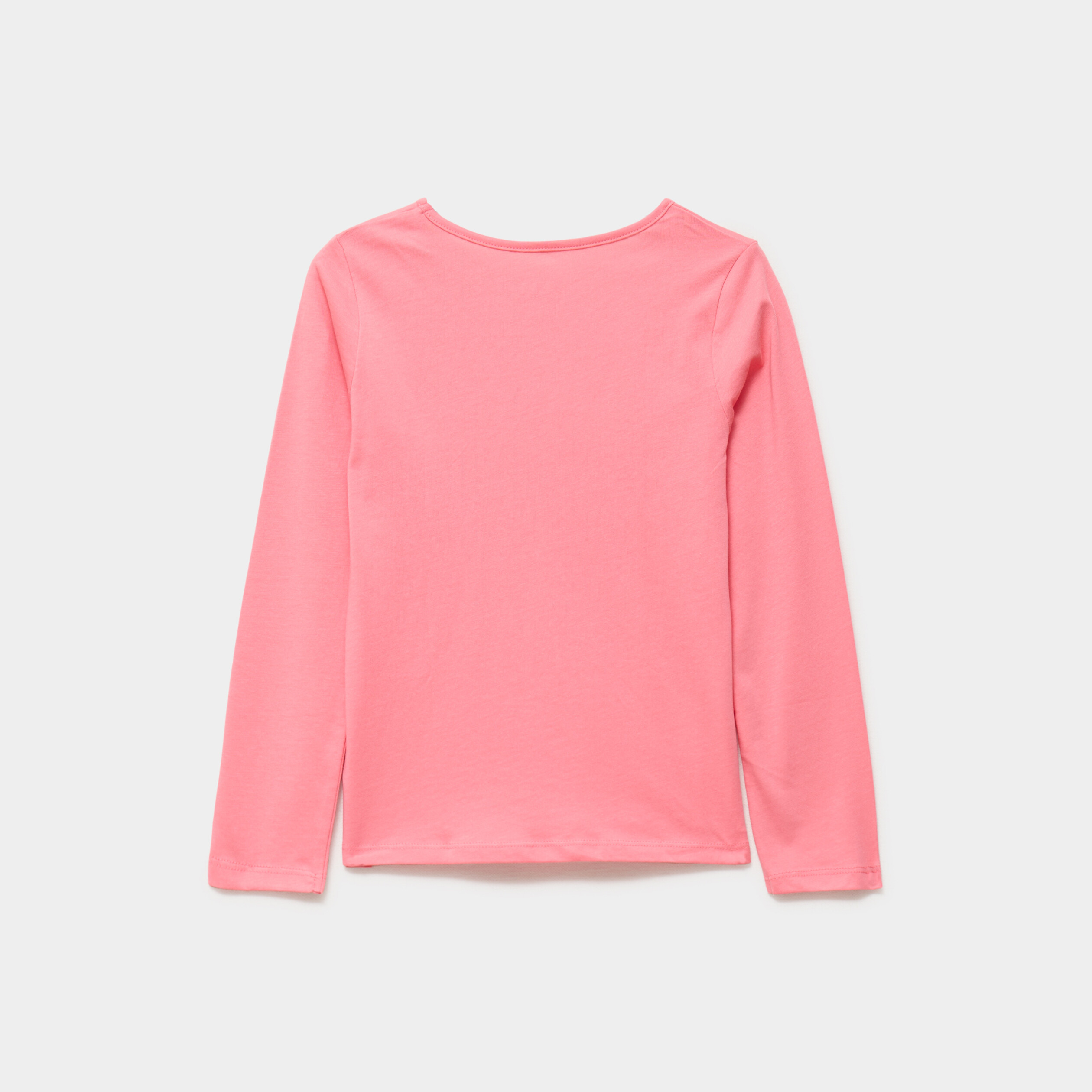 Ensemble pyjama pantalon t-shirt coton rose framboise fille