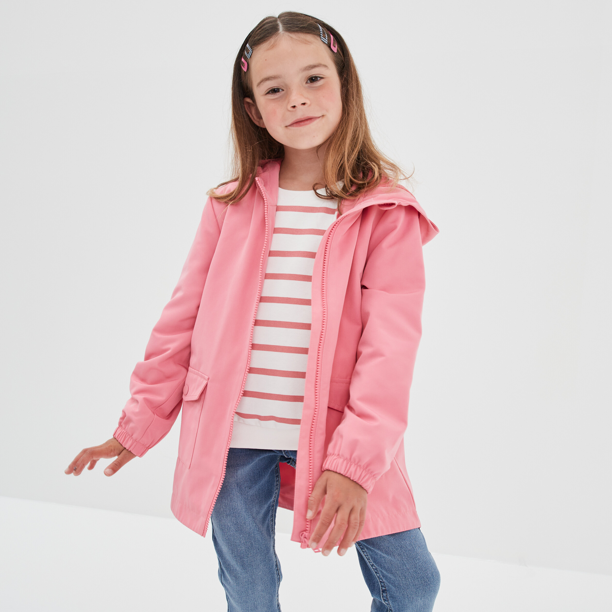 Veste zippée à capuche - EA7 - Homme Blanc - Prêt-à-Porter