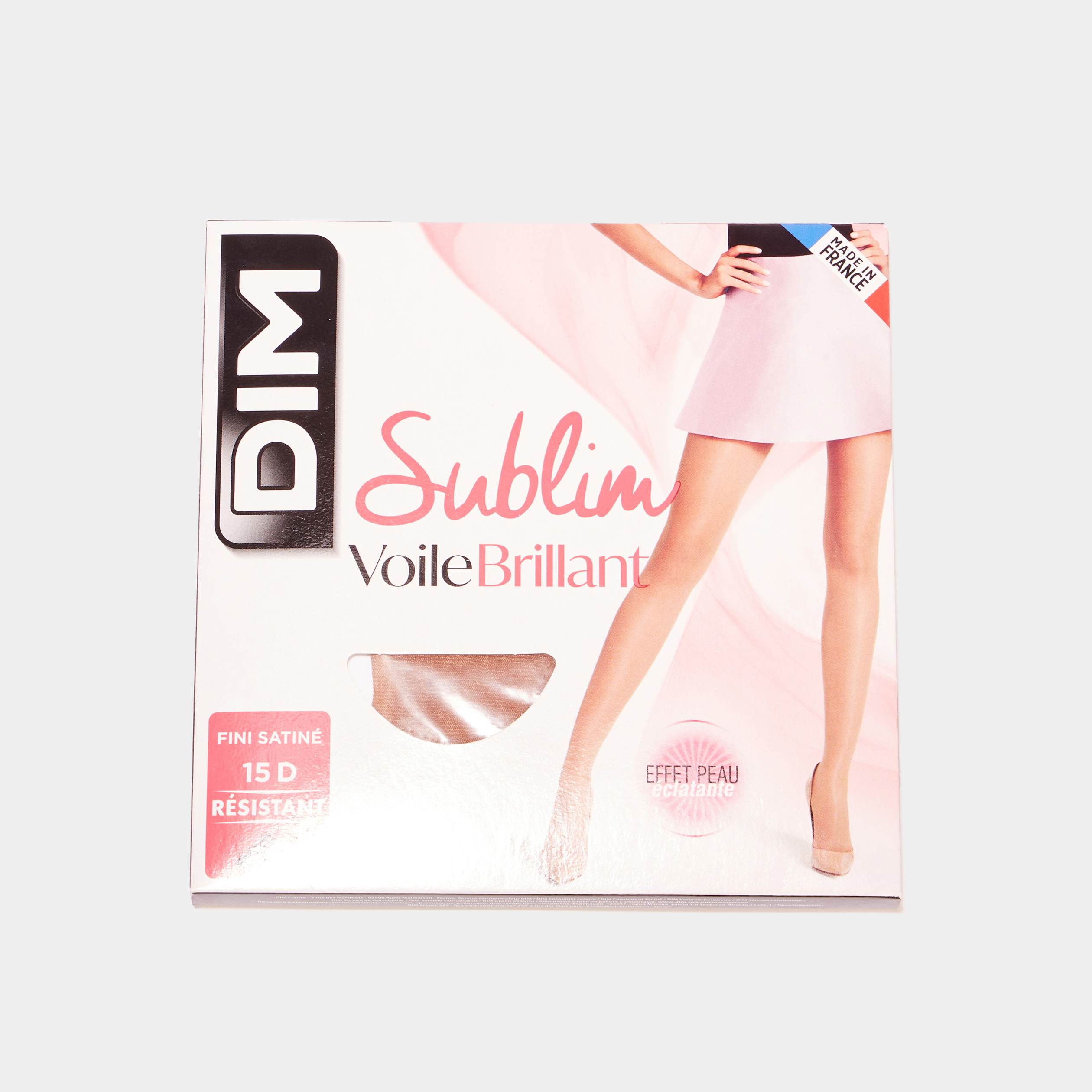 collant effet satin 15d dim sublim beige femme Collant effet satin 15D DIM Sublim beige femme