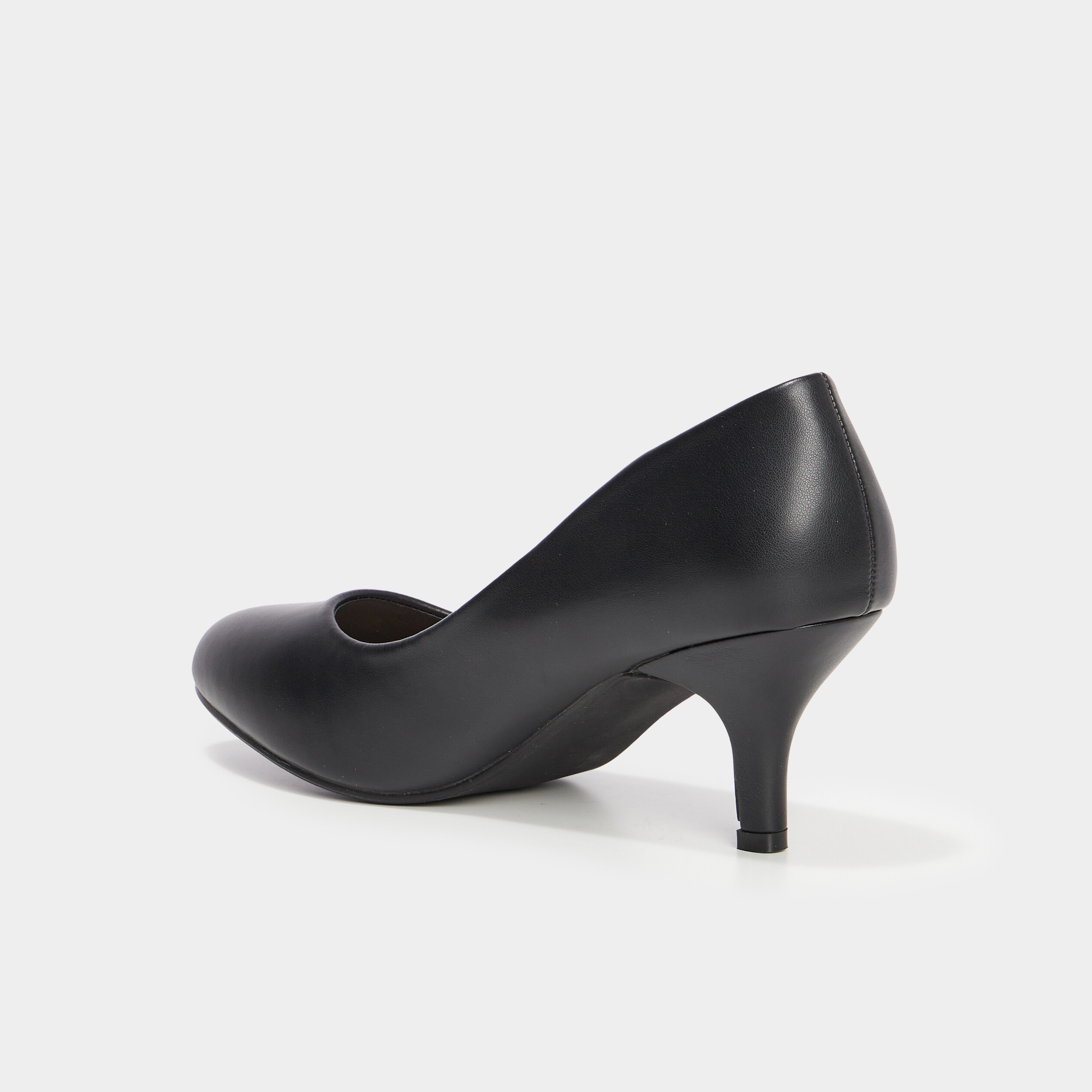 Escarpins iris&eacute;s noir femme
