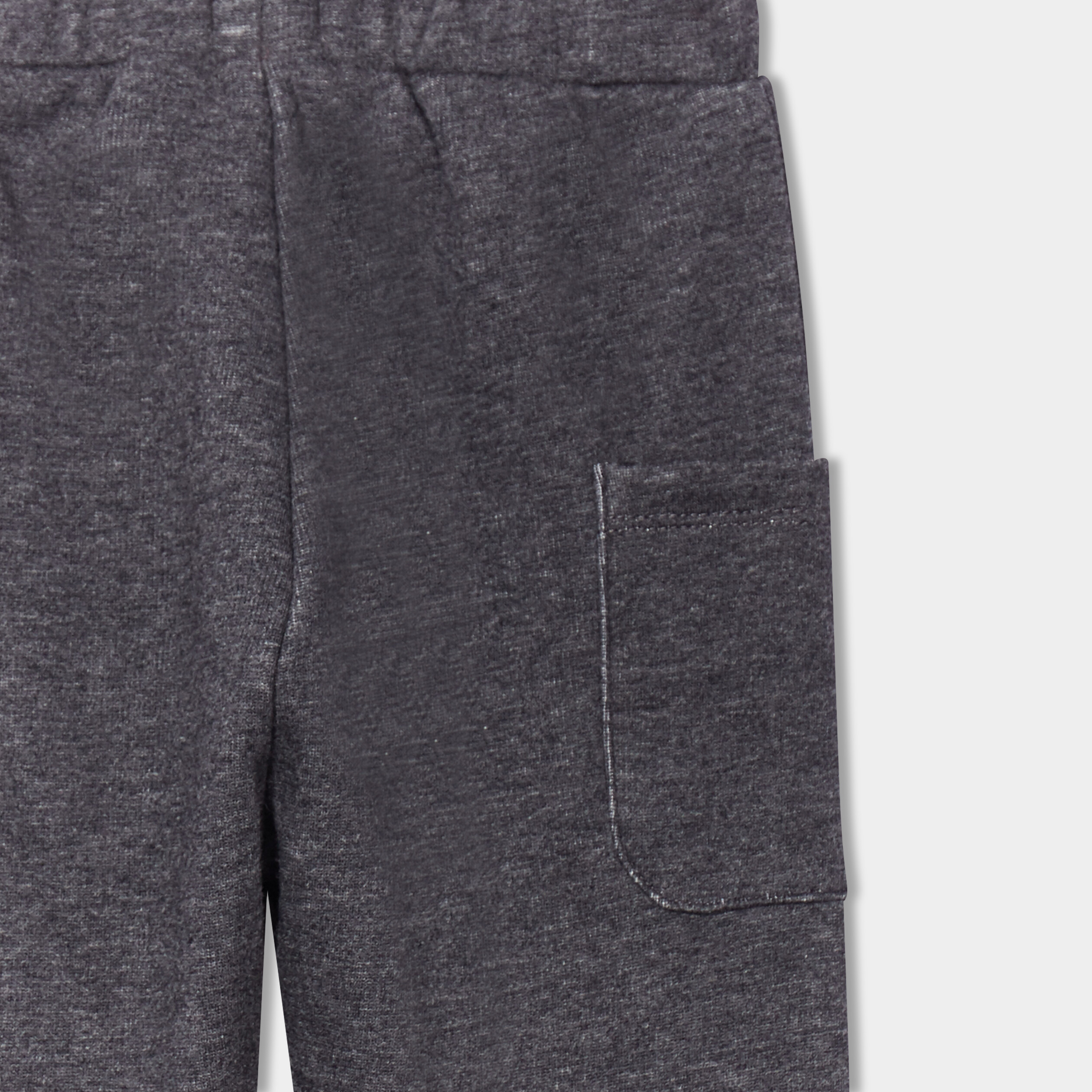 pantalon de jogging loose gris fonce bebeg Pantalon de jogging loose gris foncé bébé garçon