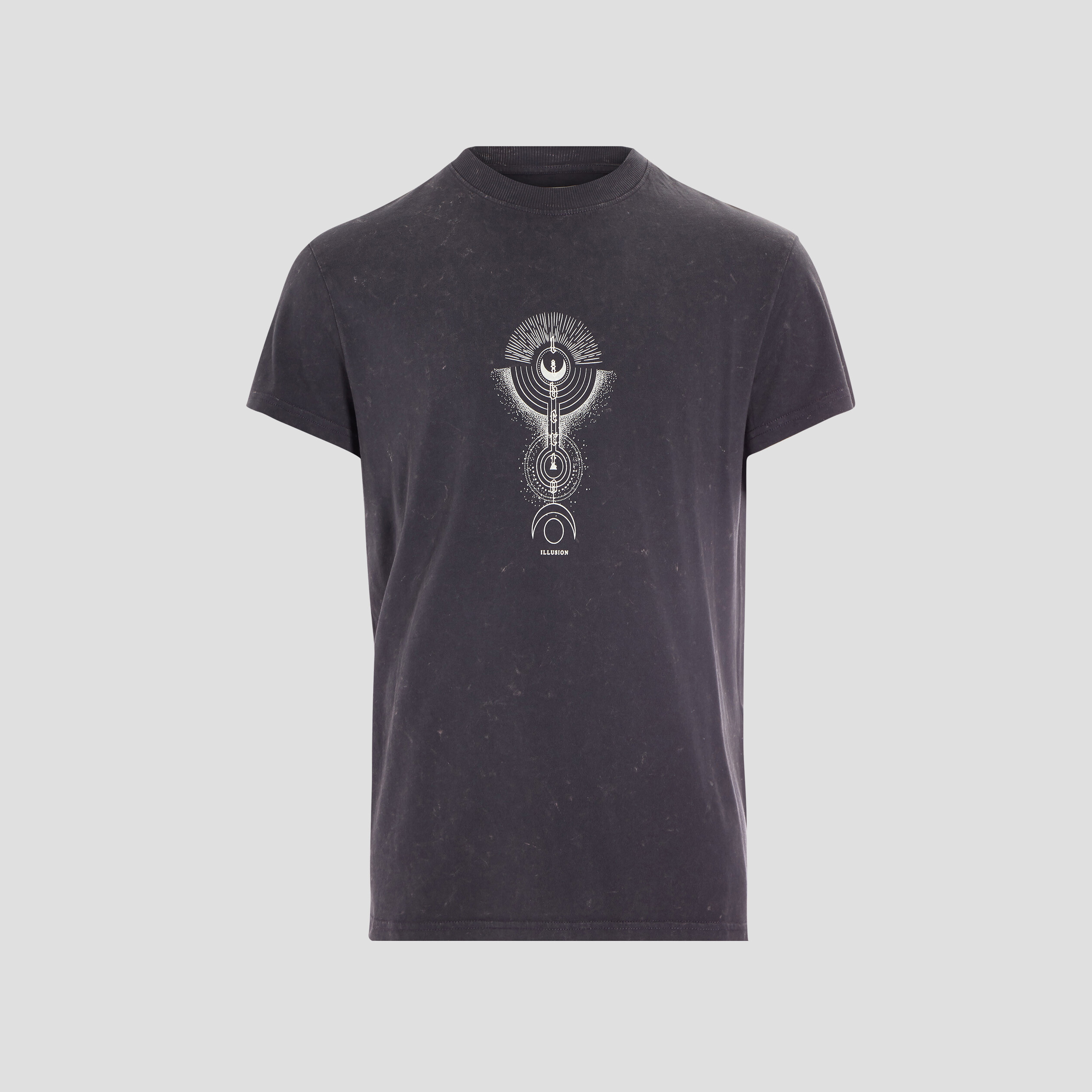 t shirt manches courtes gris fonce homme T-shirt manches courtes gris foncé homme