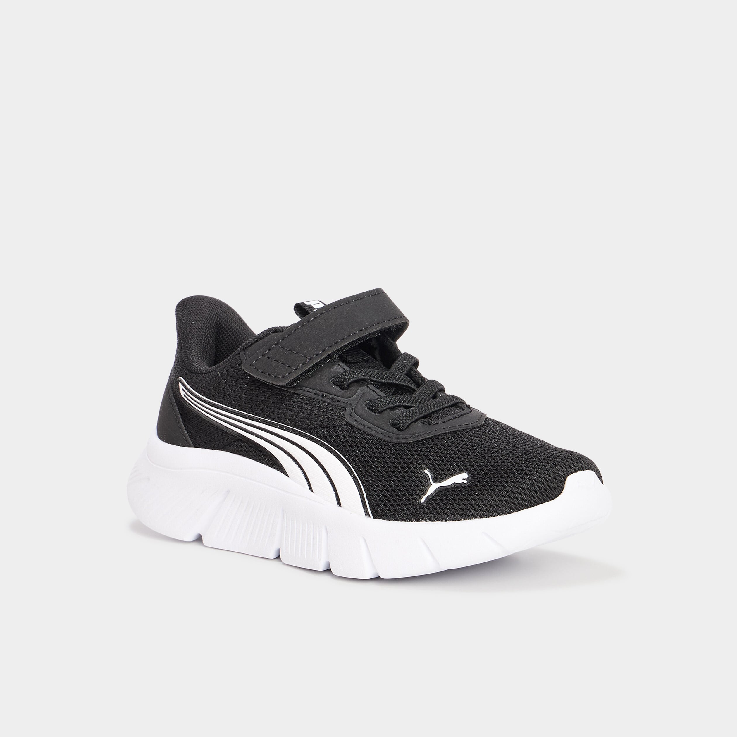 Baskets running scratchs Puma FlexFocus noir gar&ccedil;on