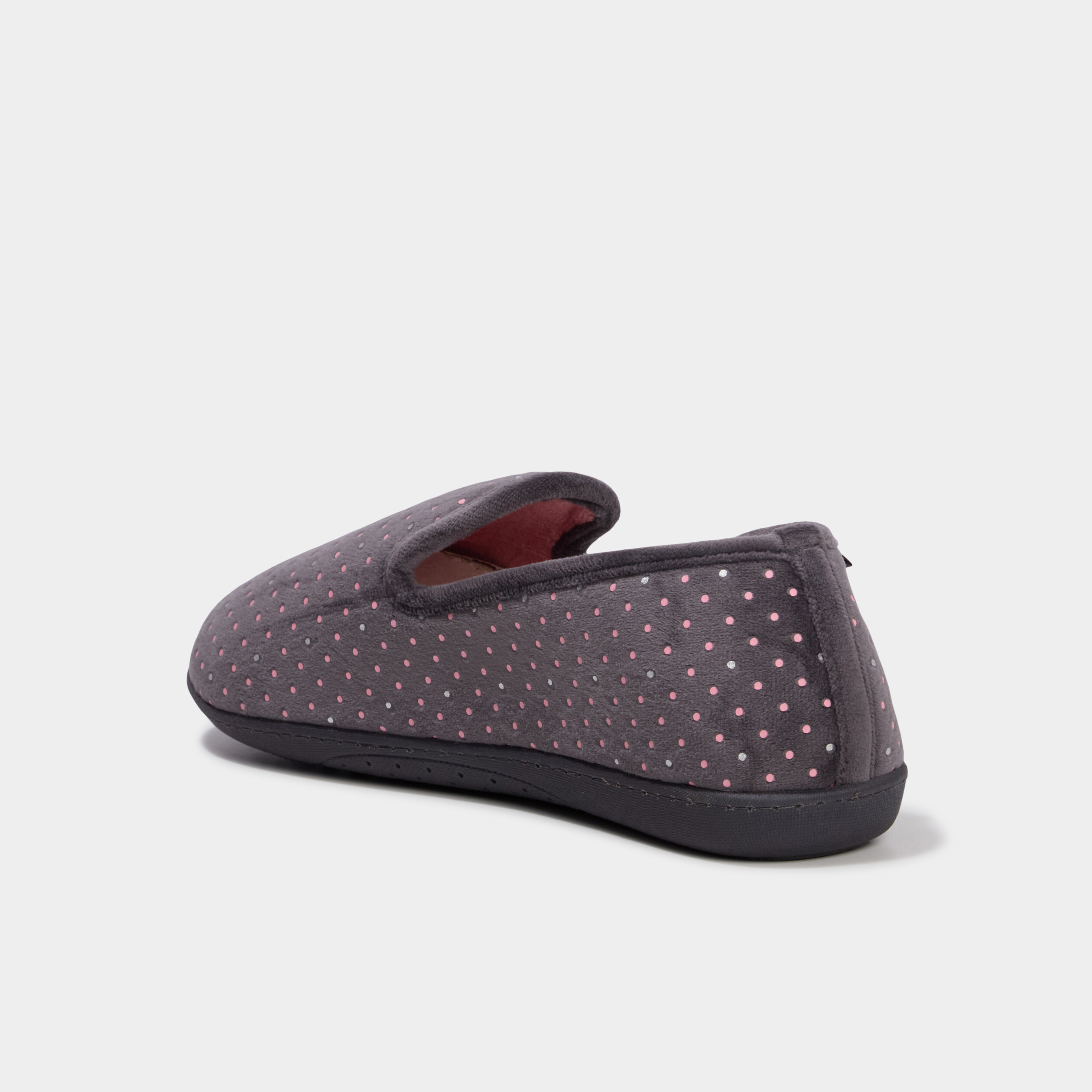Chaussons Isotoner rose femme