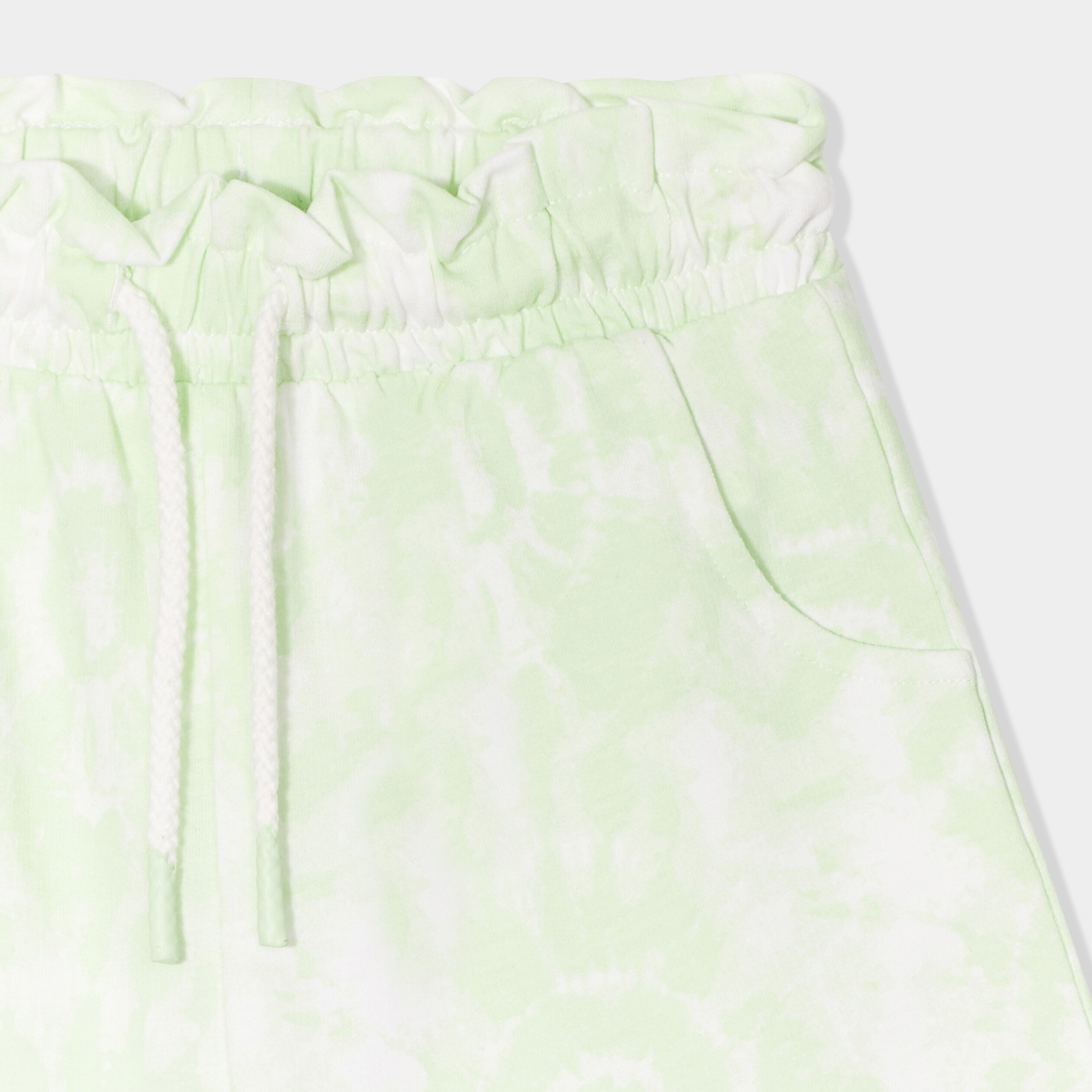 short jogging slouchy ecru fille Short jogging slouchy ecru fille