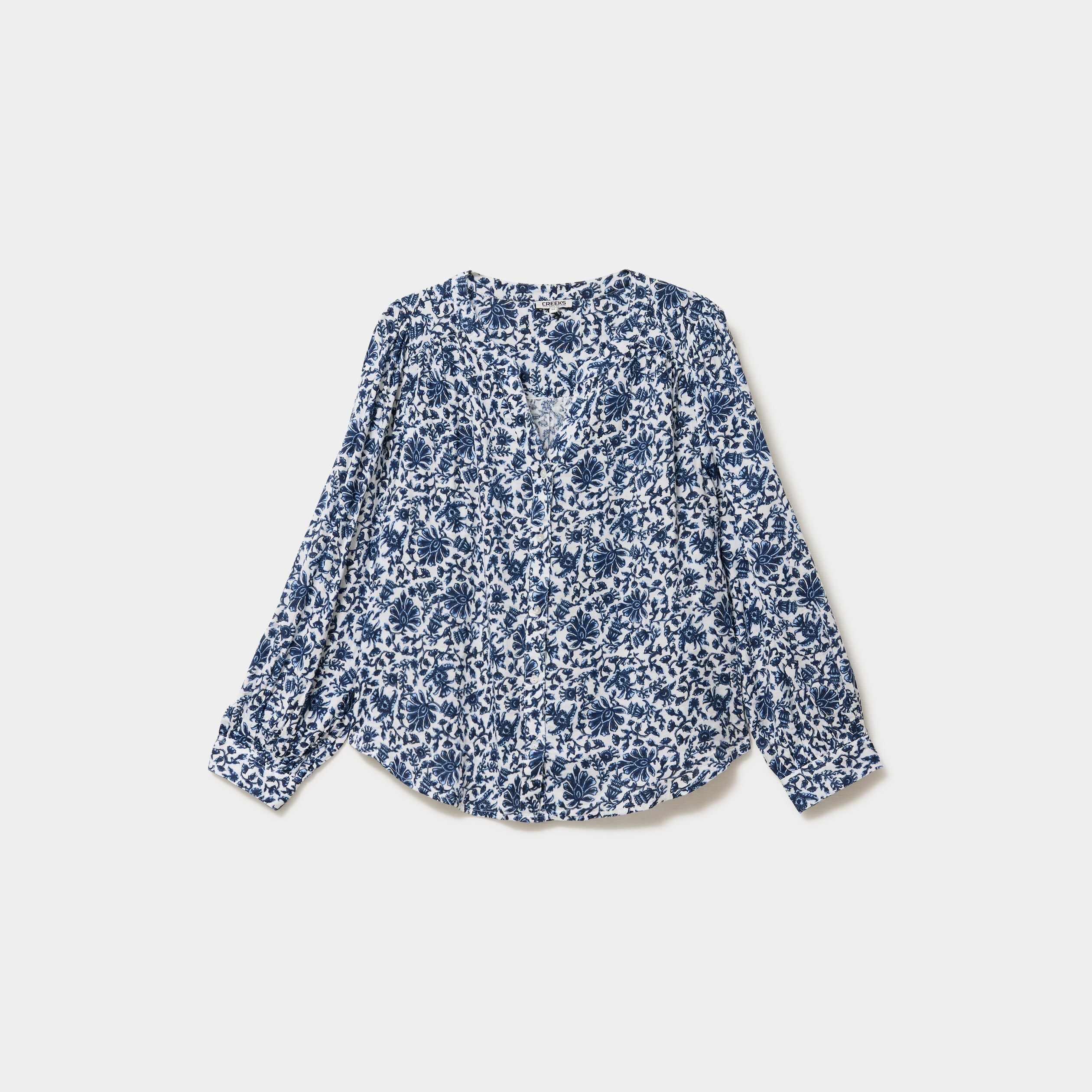 Blouse boutonn&eacute;e blanc femme grande taille
