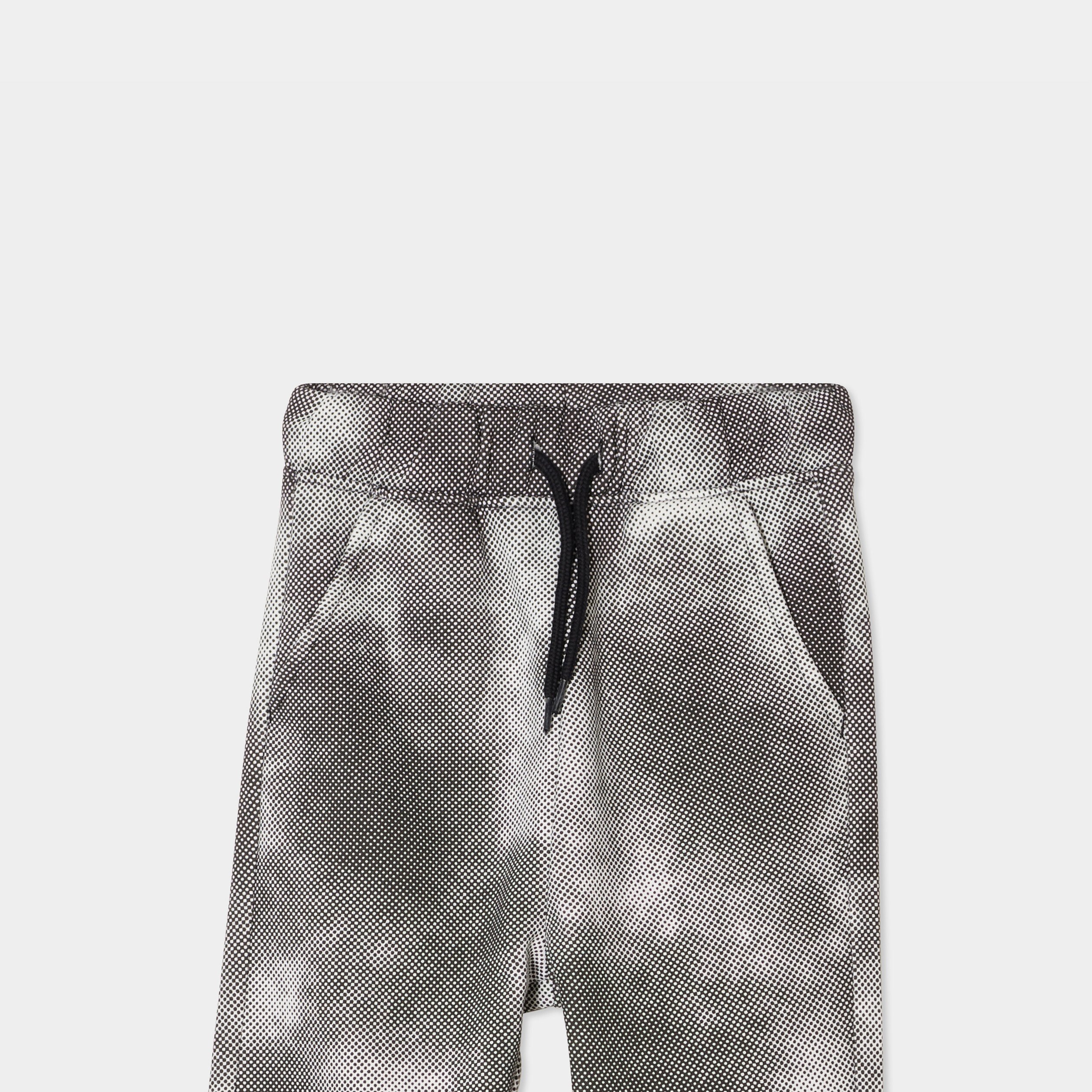 pantalon de jogging regular resserre noir garcon Pantalon de jogging regular resserré noir garçon