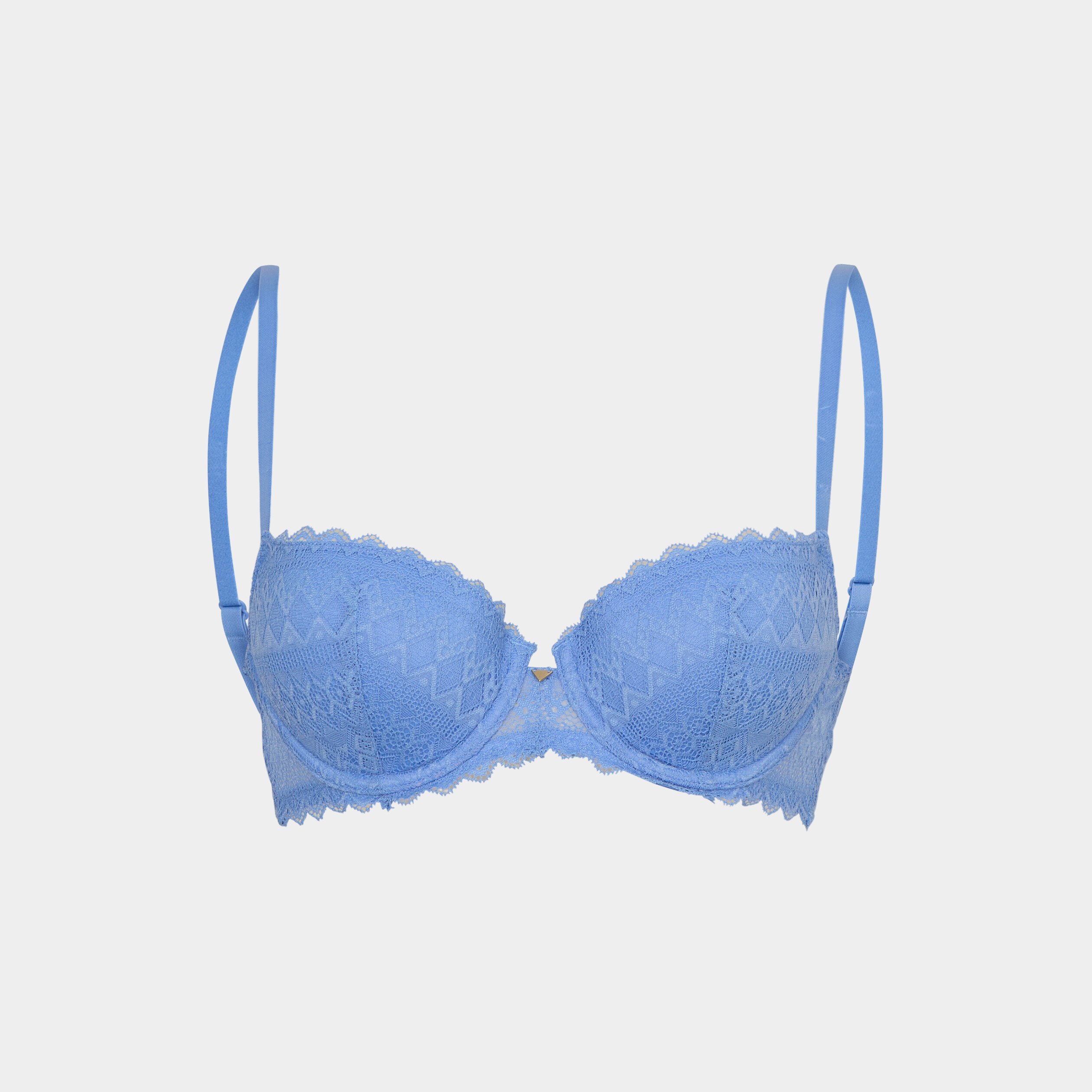 soutien gorge corbeille dentelle bleu lavande femme Soutien-gorge corbeille dentelle bleu lavande femme