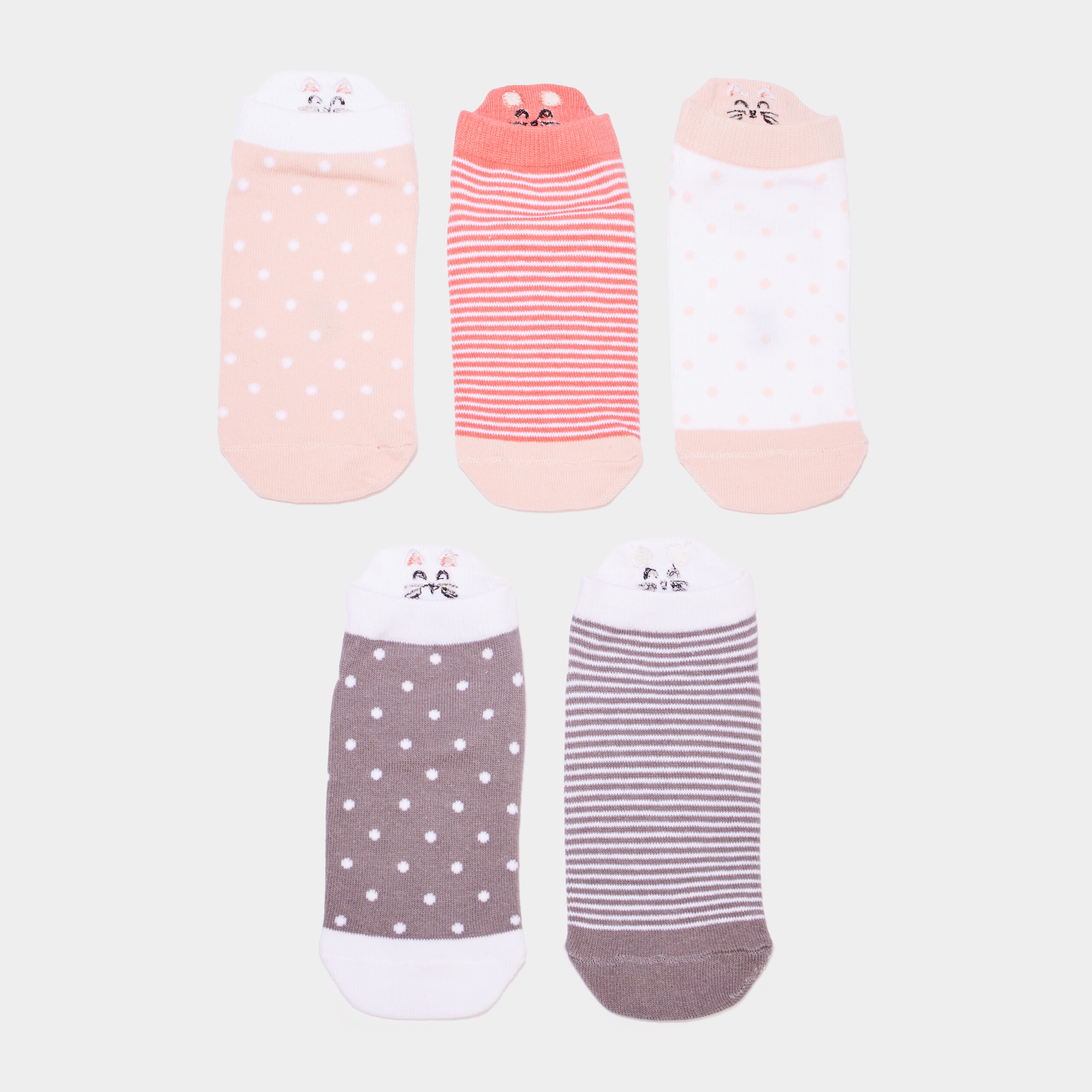 lot 5 paires socquettes rose fille Lot 5 paires socquettes rose fille