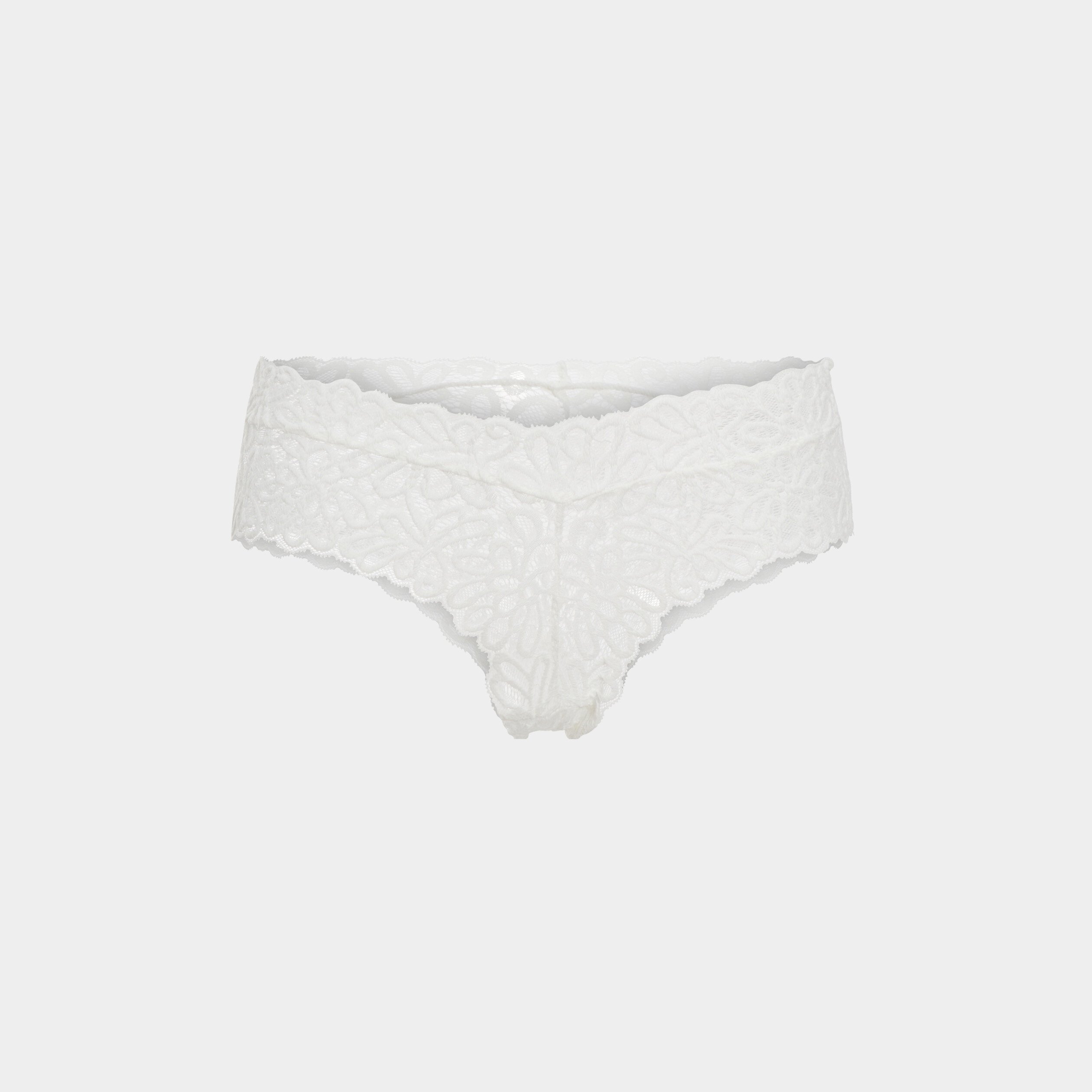 shorty en dentelle blanc femme Shorty en dentelle blanc femme