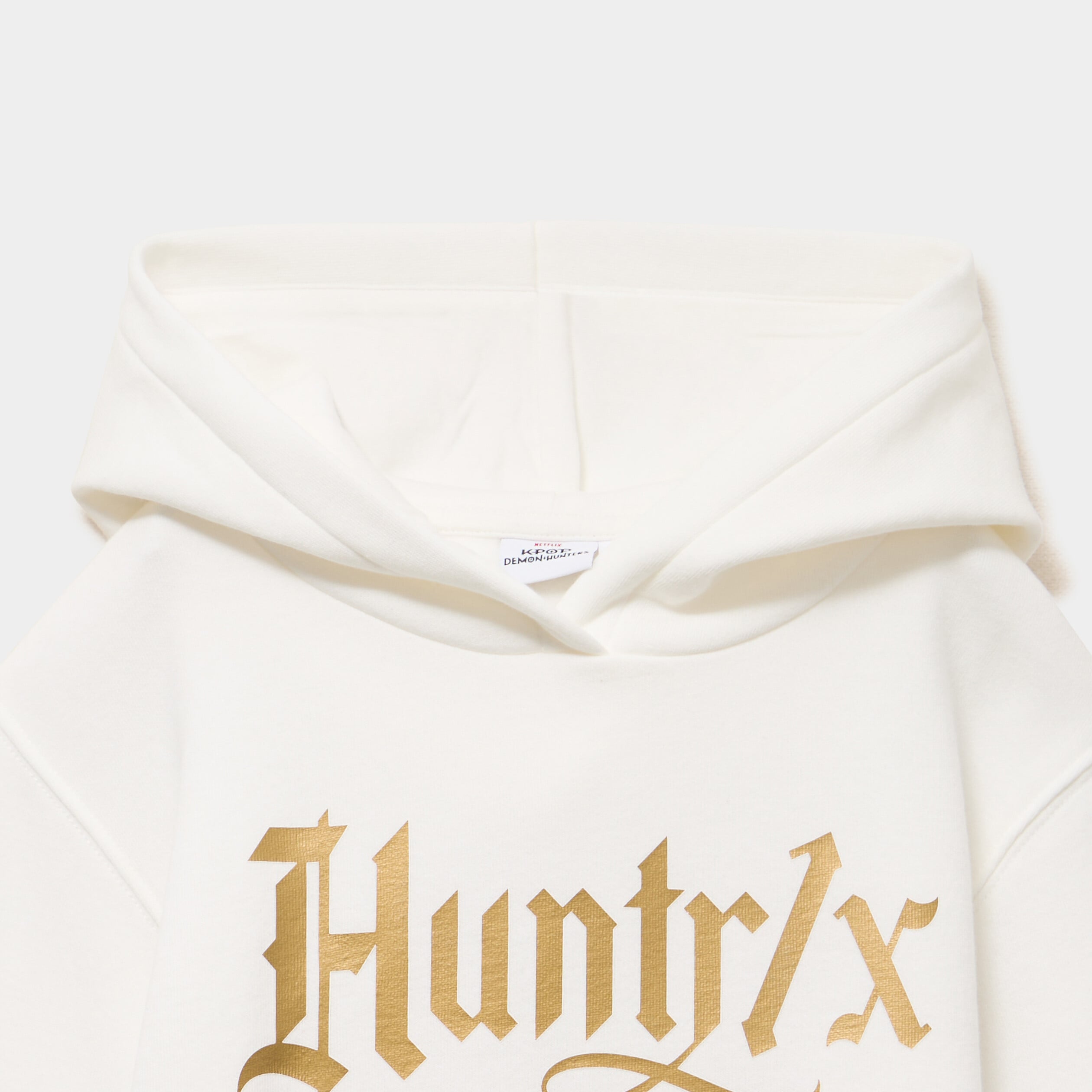 Sweat hoodie Kpop Demon Hunters blanc fille