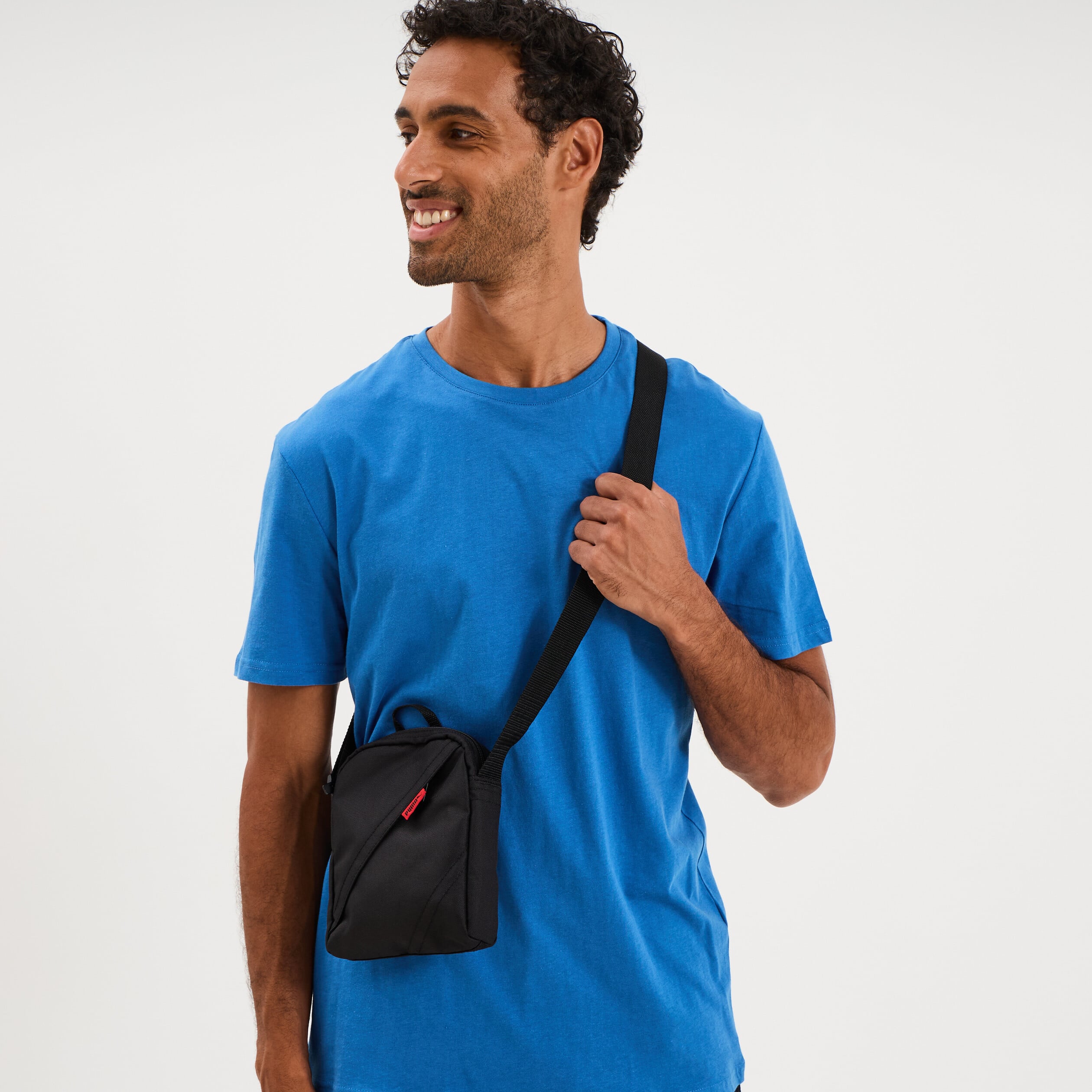Sac en bandouli&egrave;re Puma noir homme
